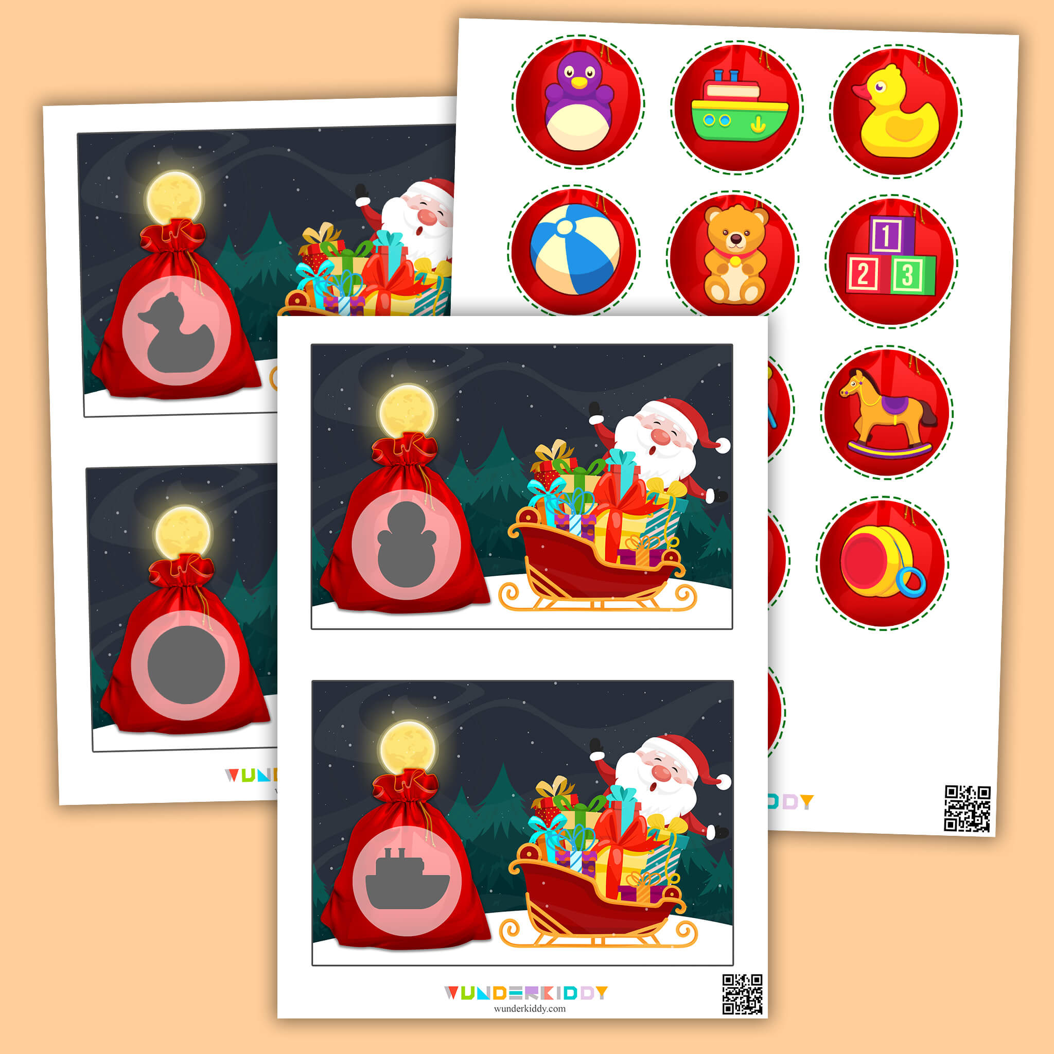 Activity sheet «Christmas Gift»