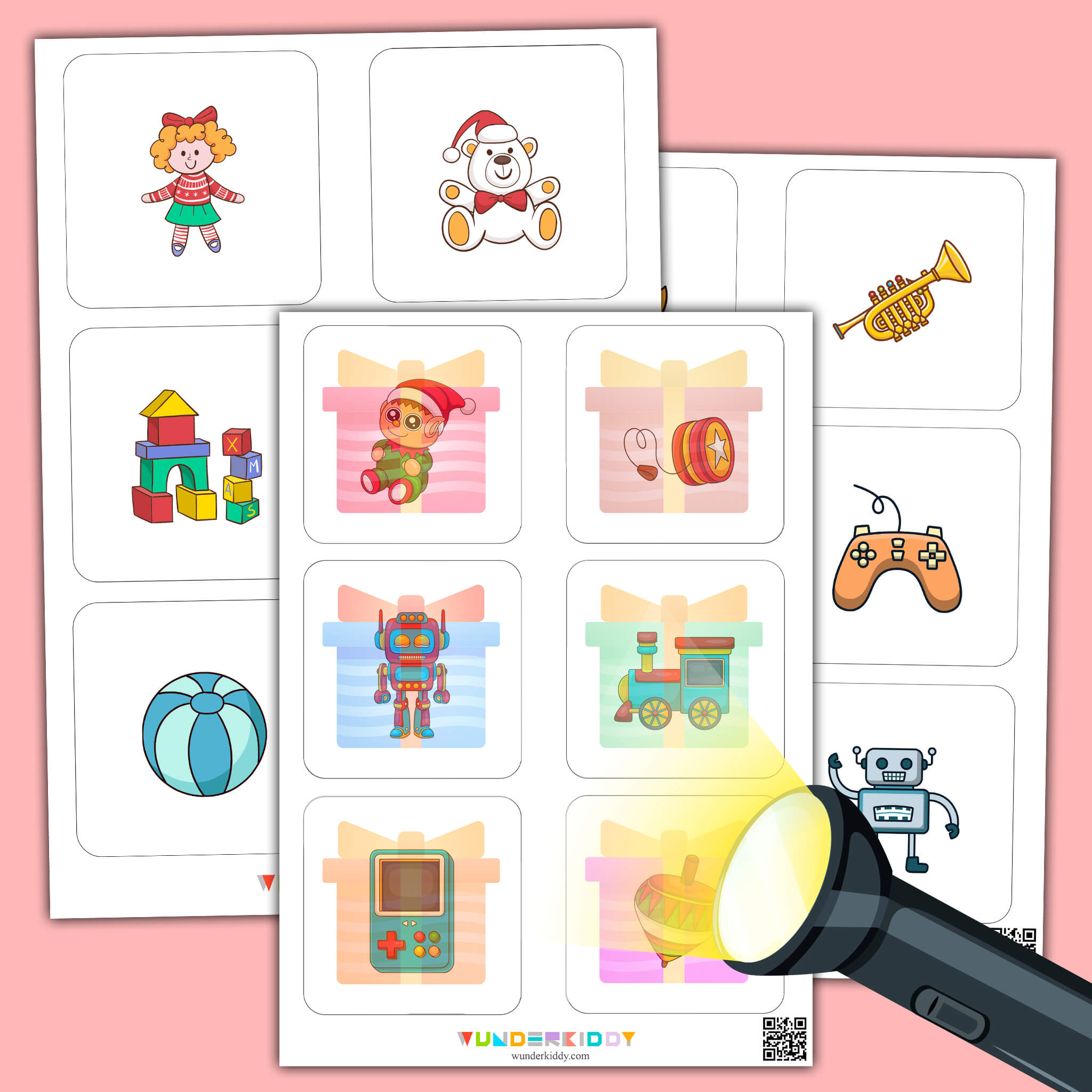 Christmas Gift Flashlight Game