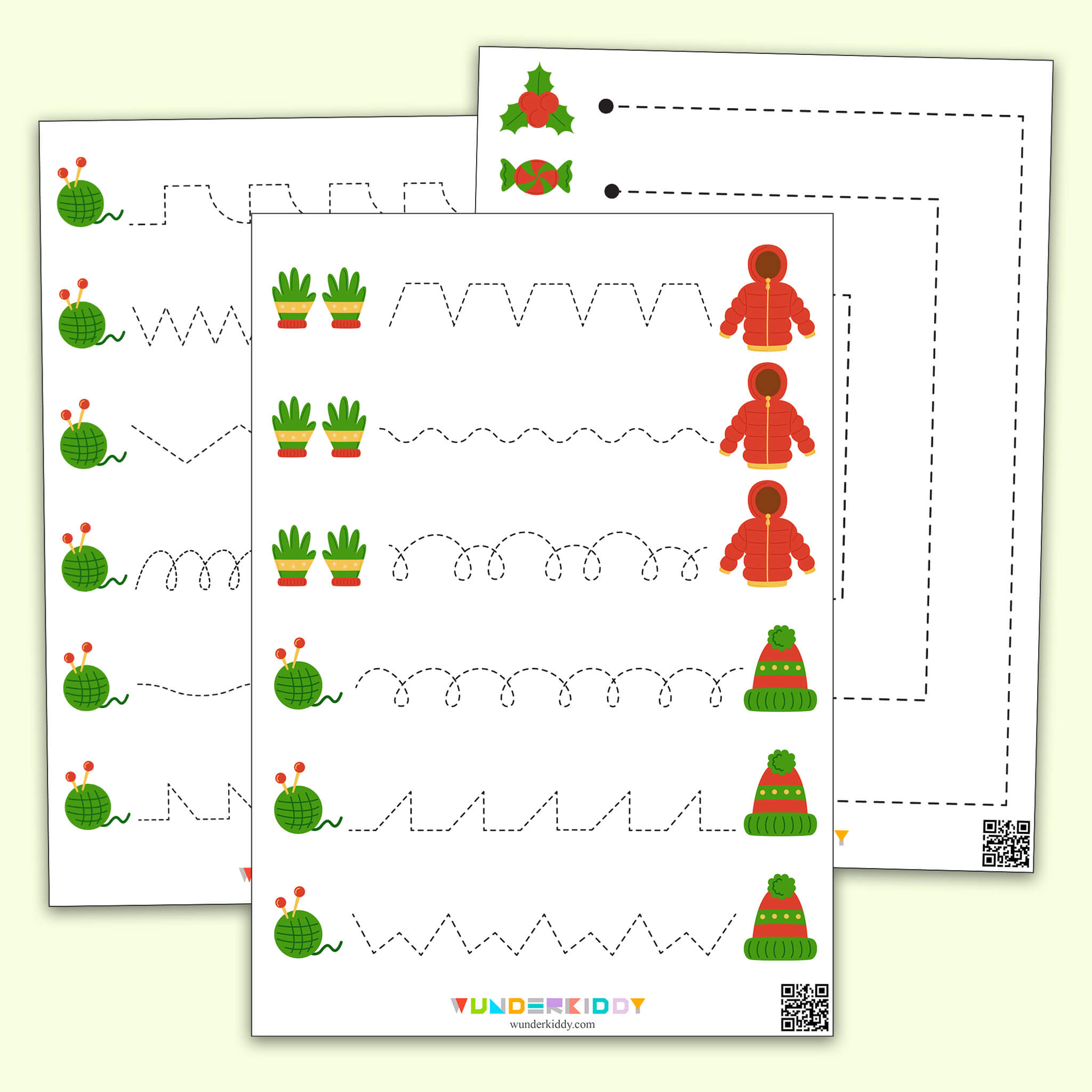 Worksheets «Christmas Handwriting Practice»