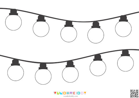 Christmas Light Garland Activity - Image 6