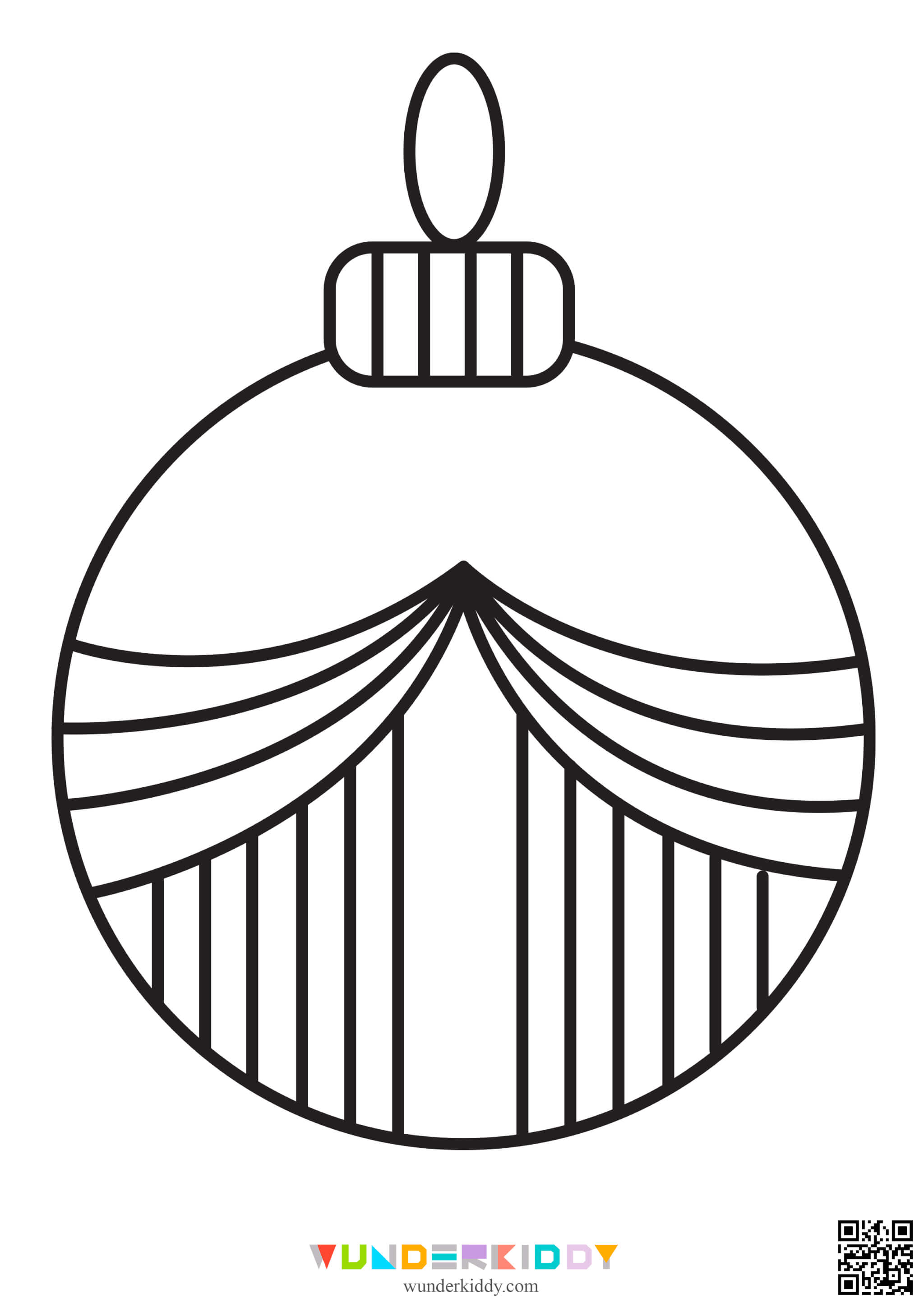 Christmas Ornament Coloring Pages - Image 14