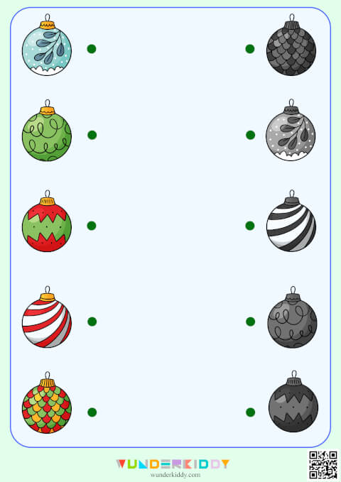 Worksheet «Christmas Ornaments» - Image 2