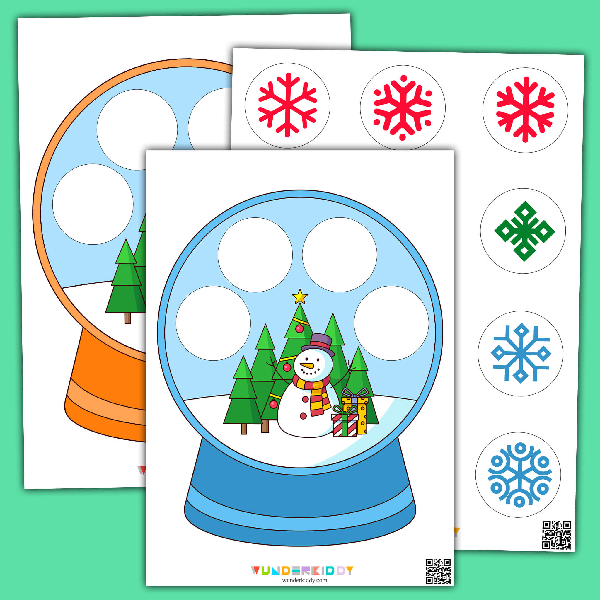 Christmas Snowball Sorting Activity