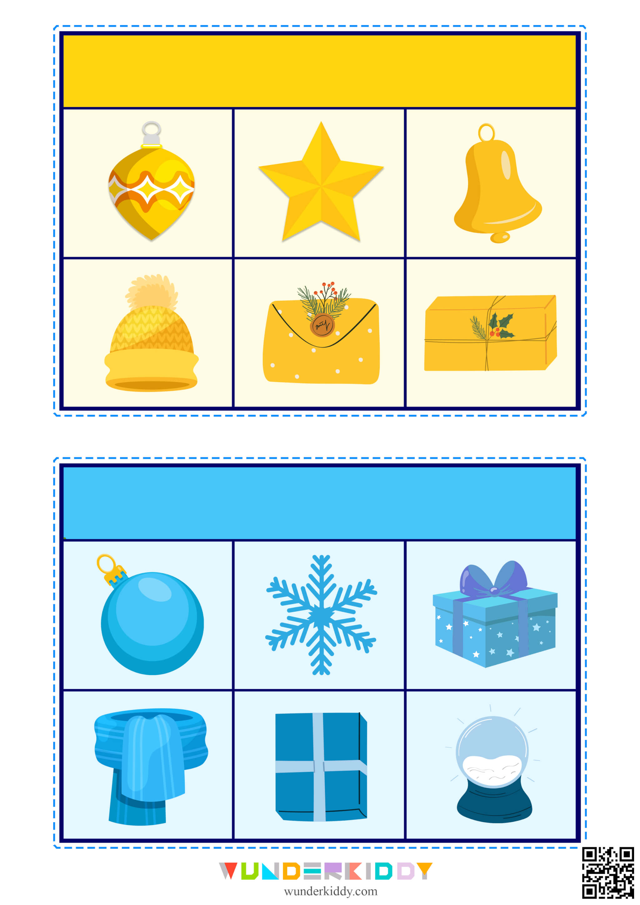 Worksheet Christmas Color Sorting - Image 4