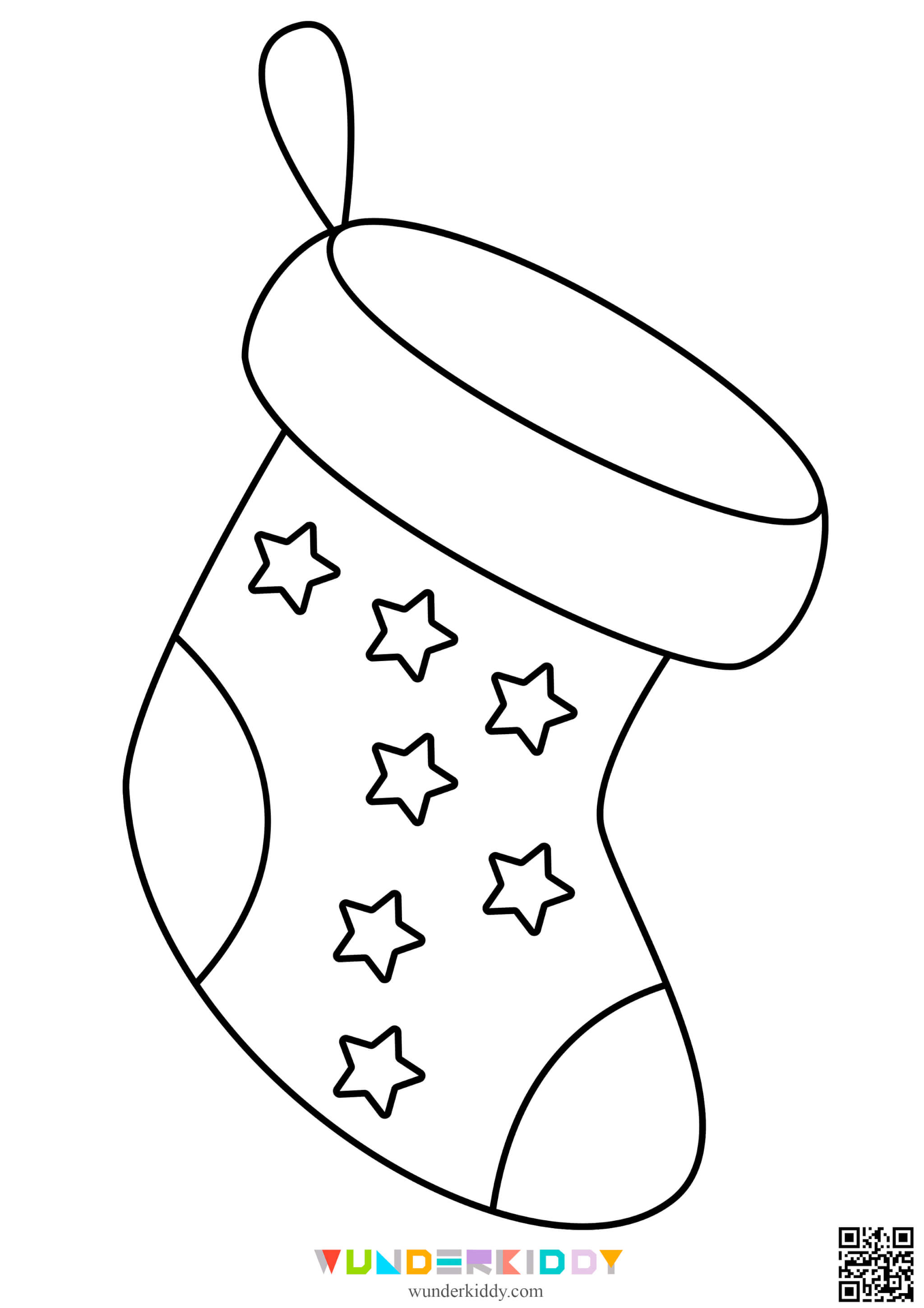 Christmas Stocking Template - Image 2