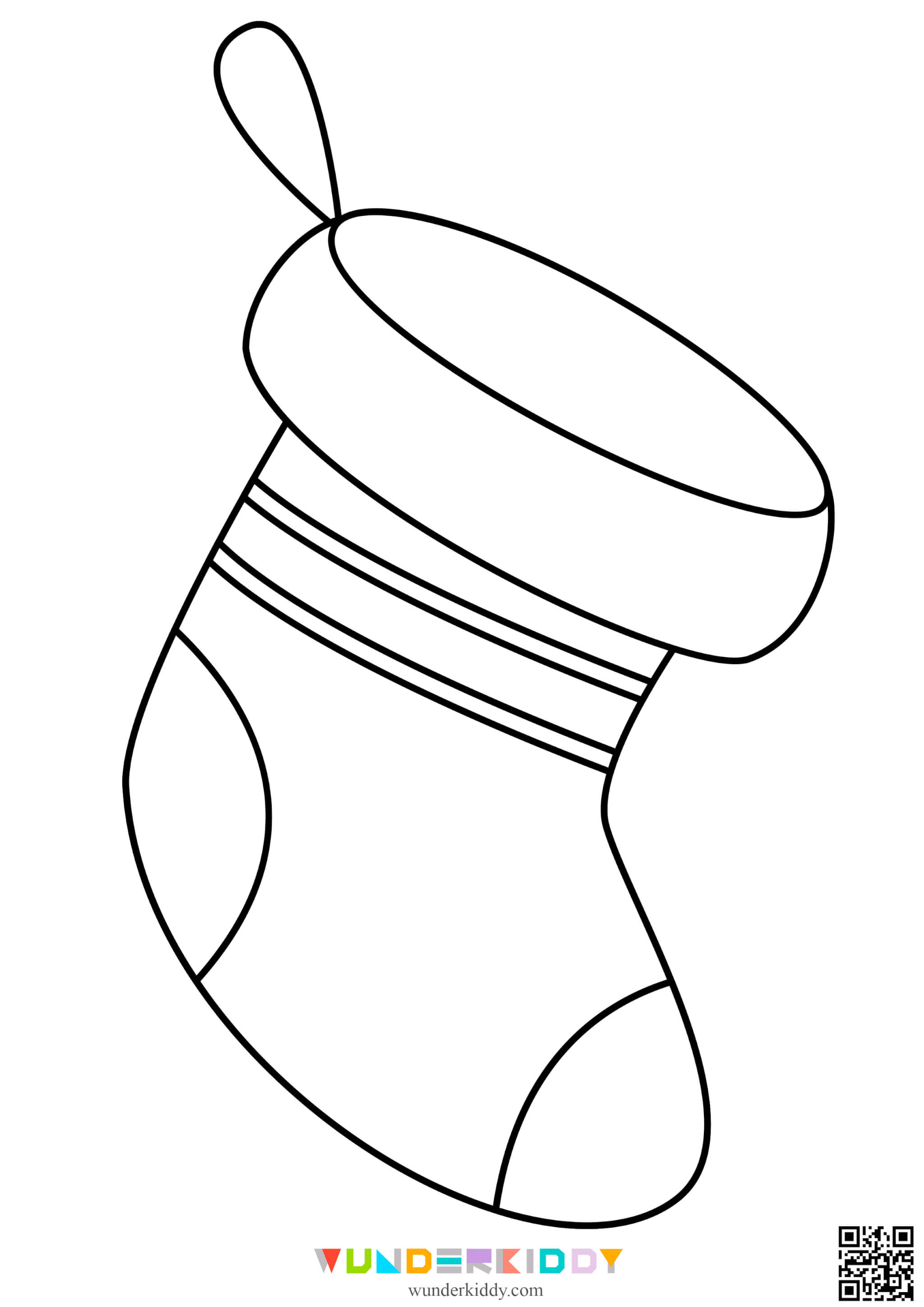 Christmas Stocking Template - Image 3