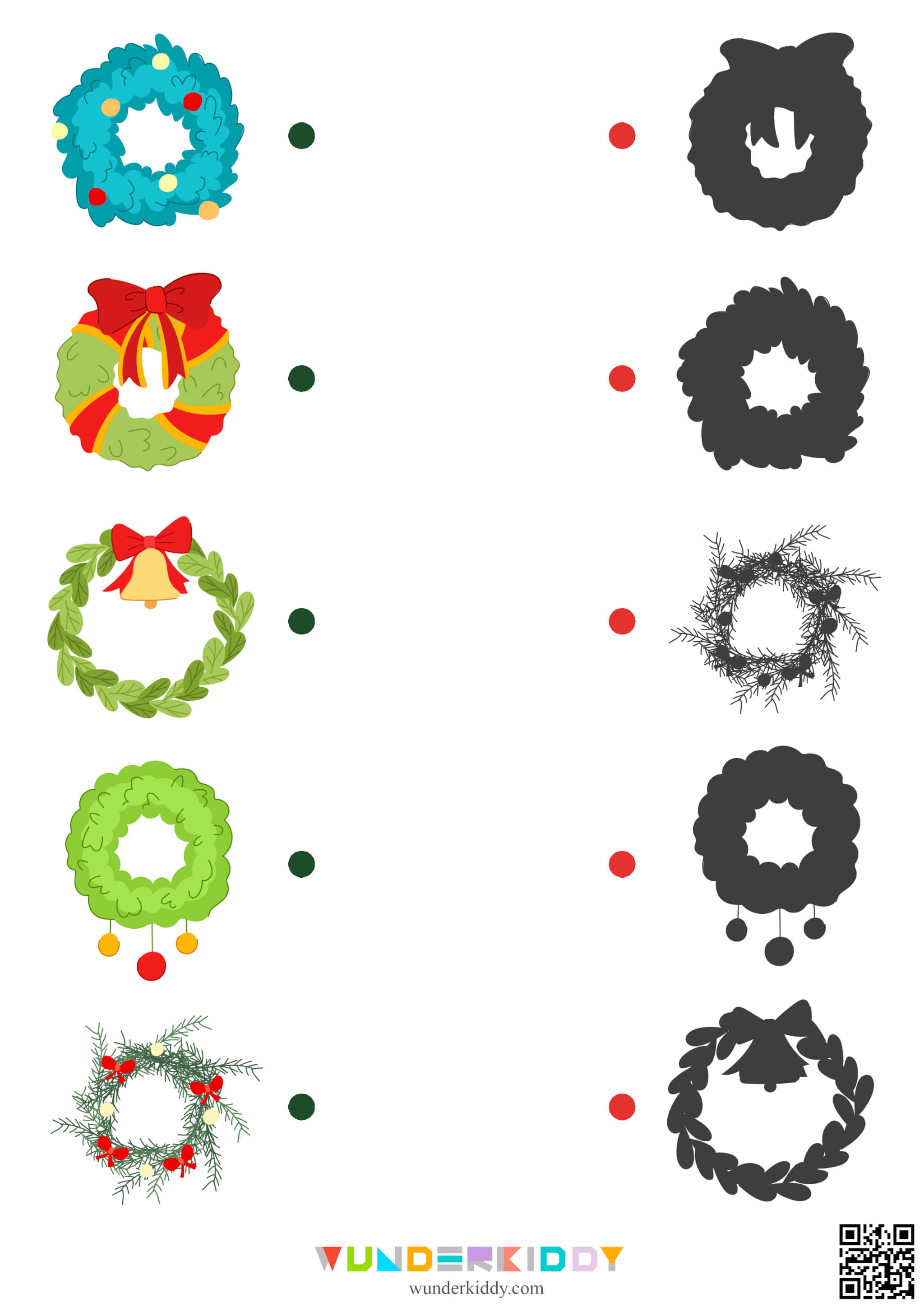 Christmas Wreath Worksheets - Image 4