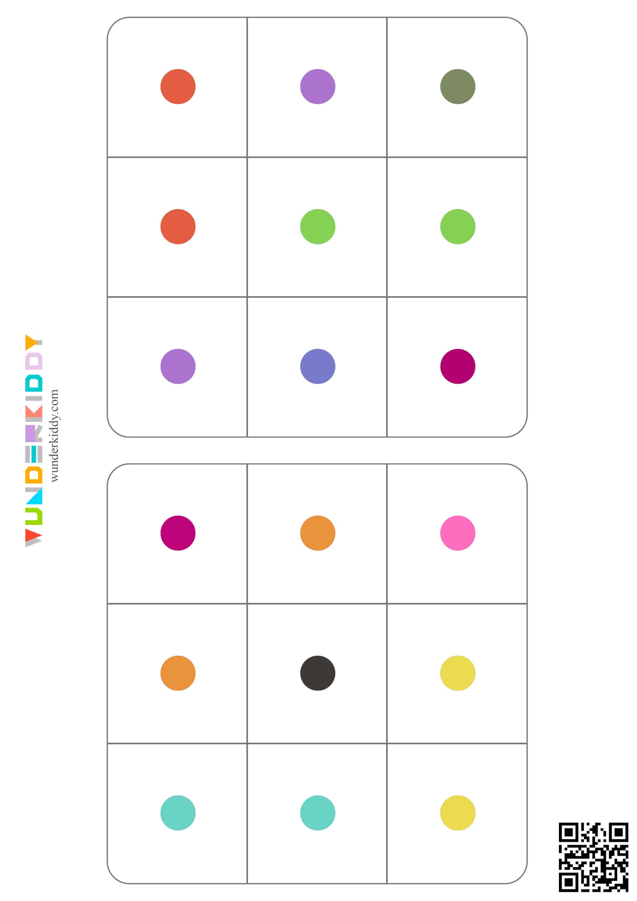 Color Buttons Worksheet - Image 2