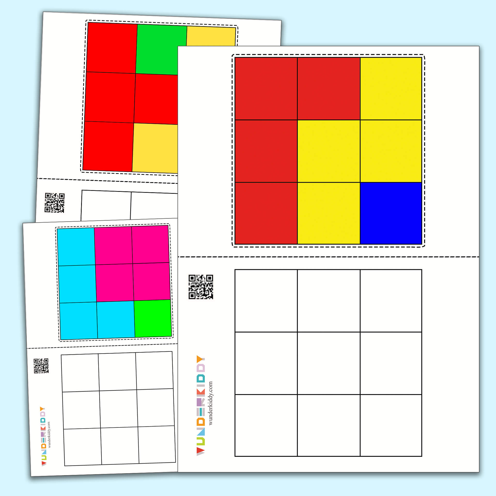 Puzzle Game Colored Block