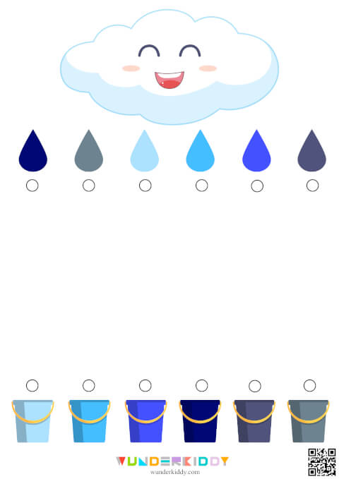 Colored Drops Worksheet - Image 4