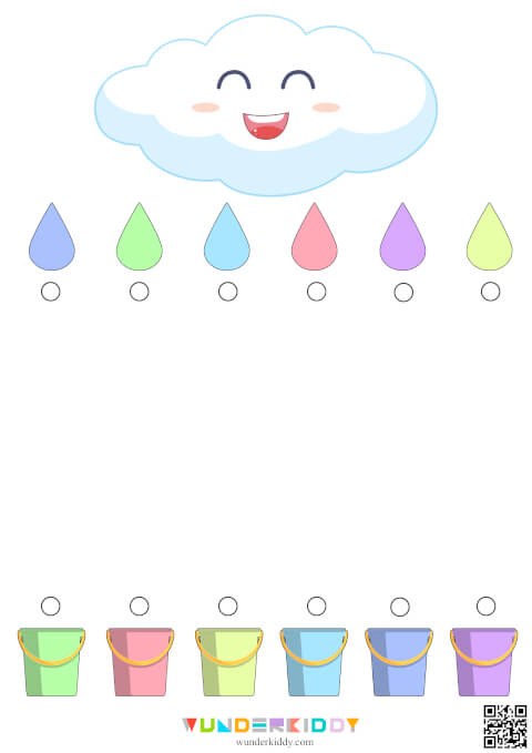 Colored Drops Worksheet - Image 6