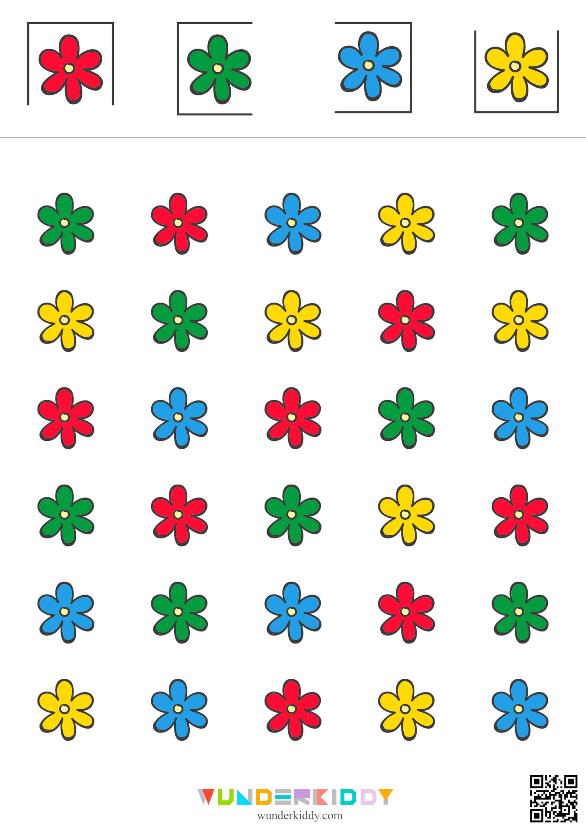 Flowers Visual Discrimination Activity - Image 4