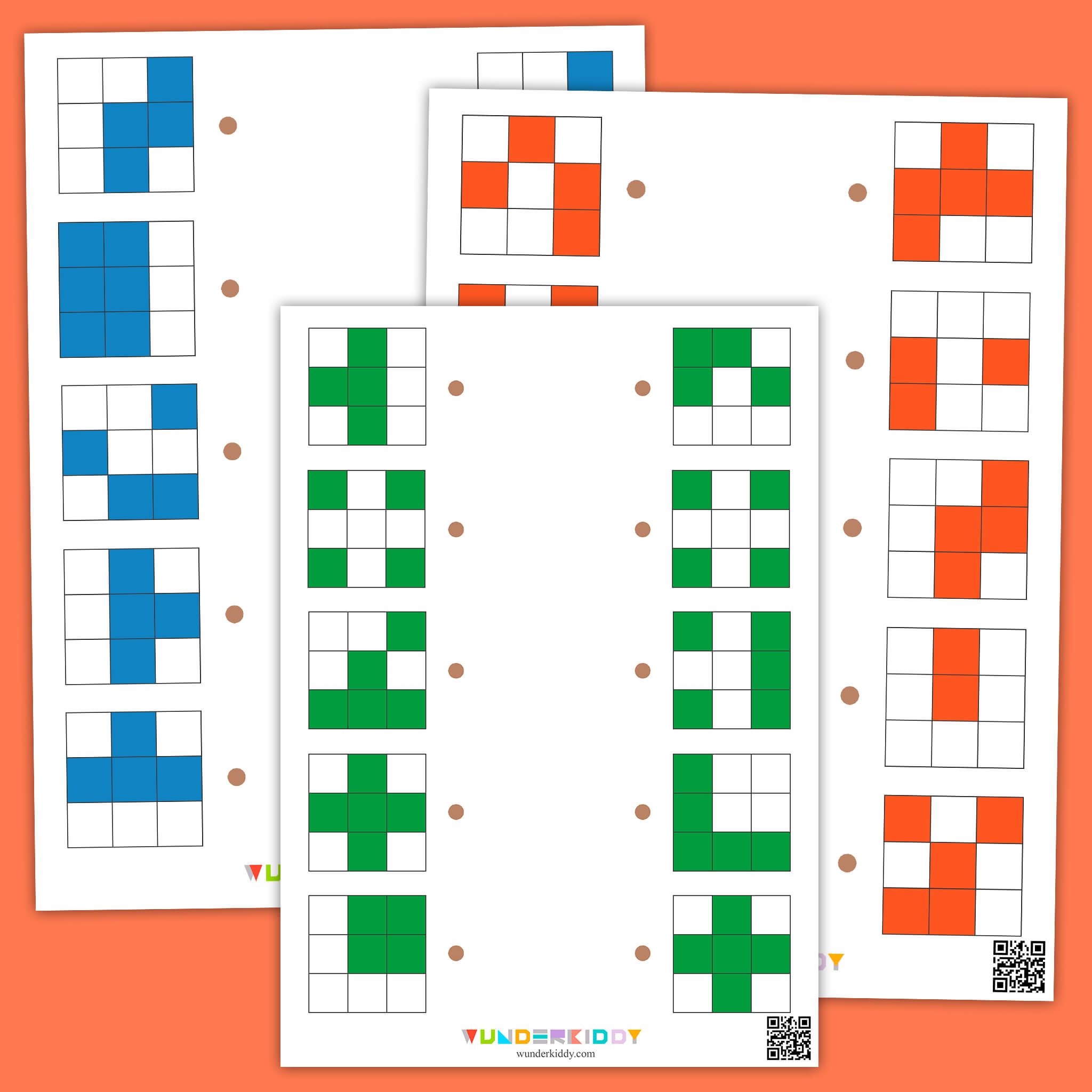 Complete the Pattern Worksheets