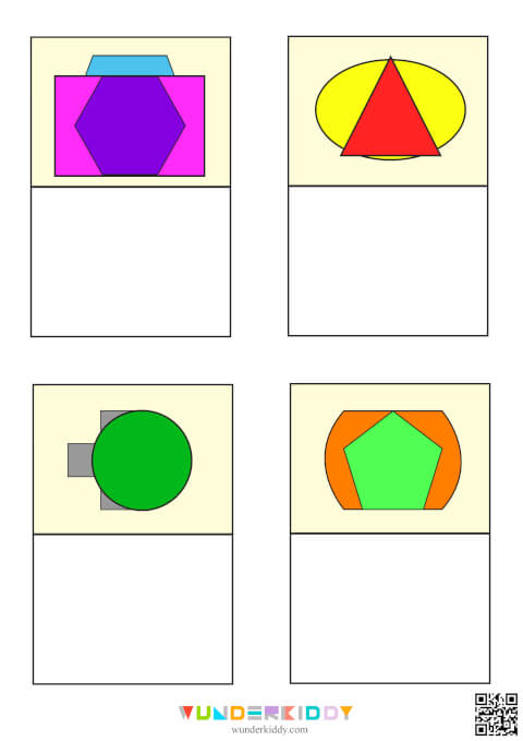 Развивающая игра «Собери фигуры по примеру» - Изображение 4
