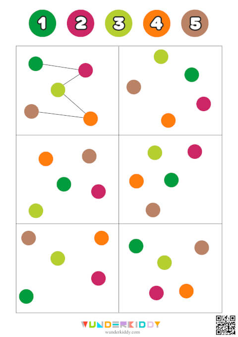 Connect the Dots by Color Pattern Activity - Image 3