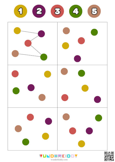 Connect the Dots by Color Pattern Activity - Image 5