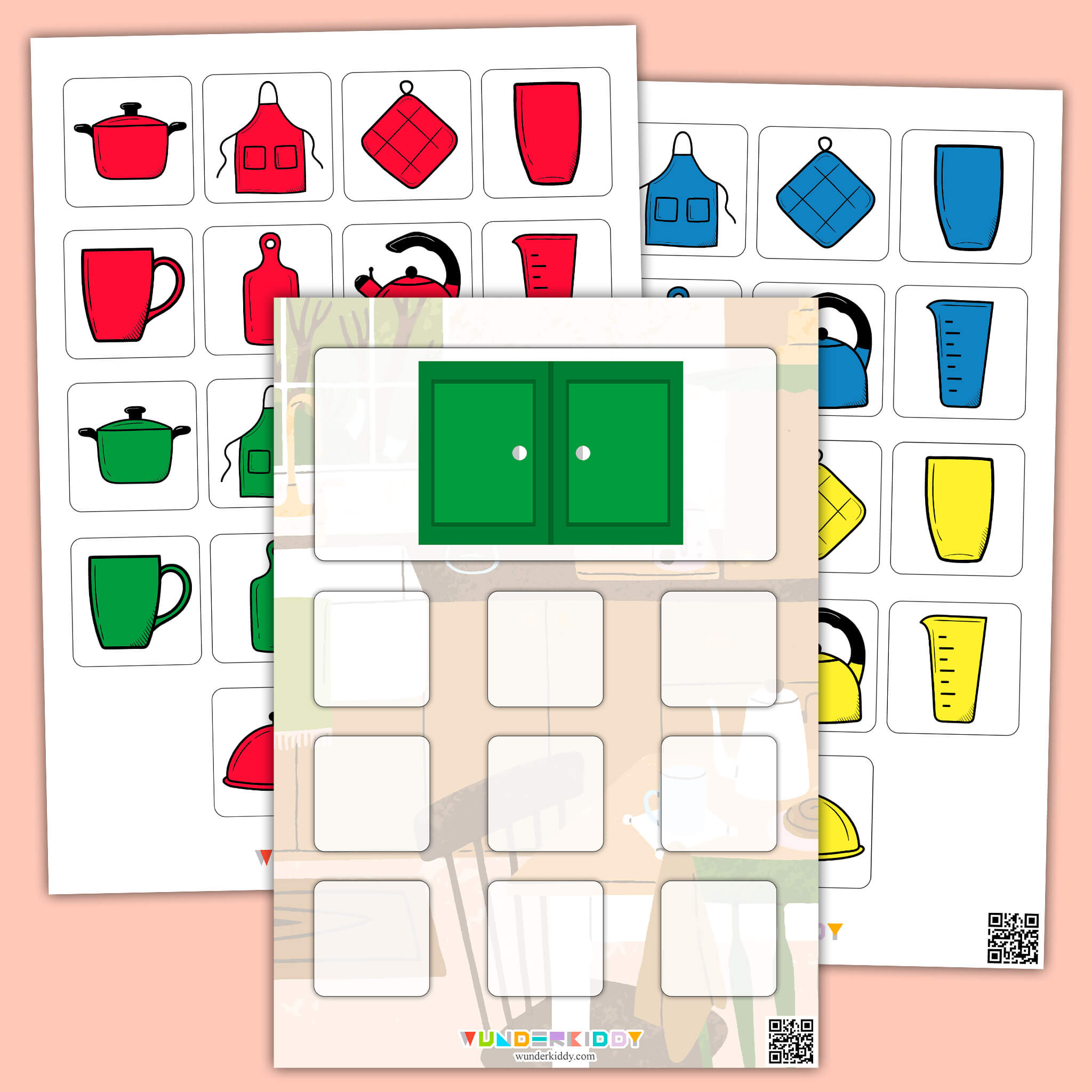 Utensils Color Sorting Game