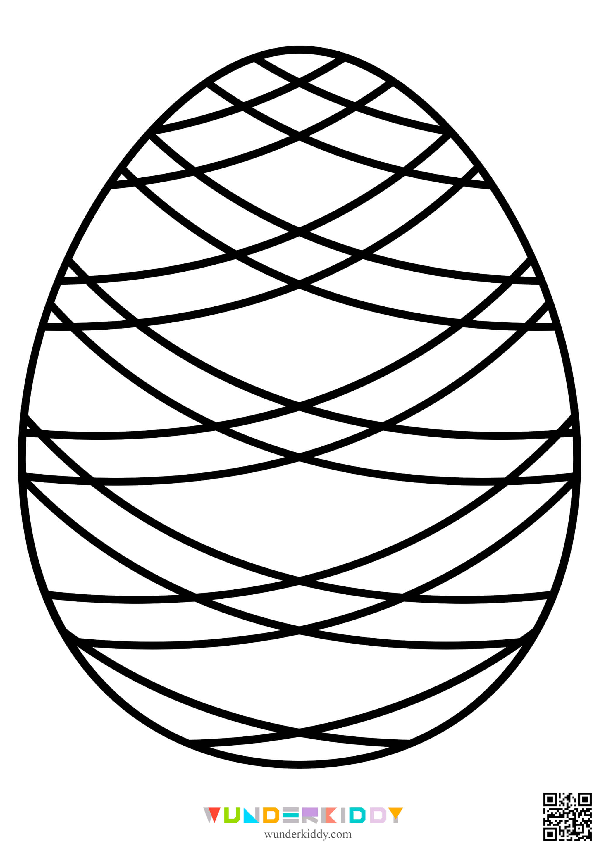 Easter Egg Outline