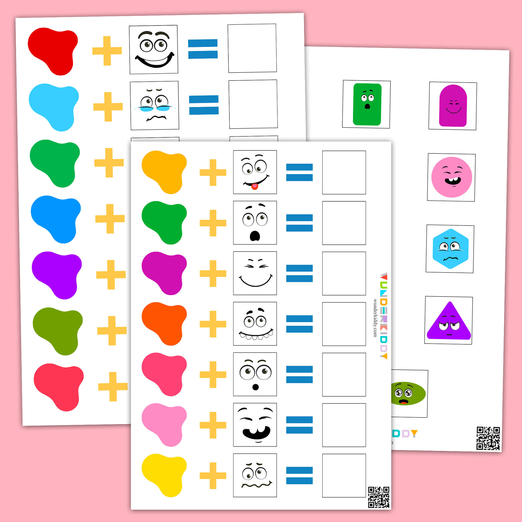 Emotional Shapes Worksheet