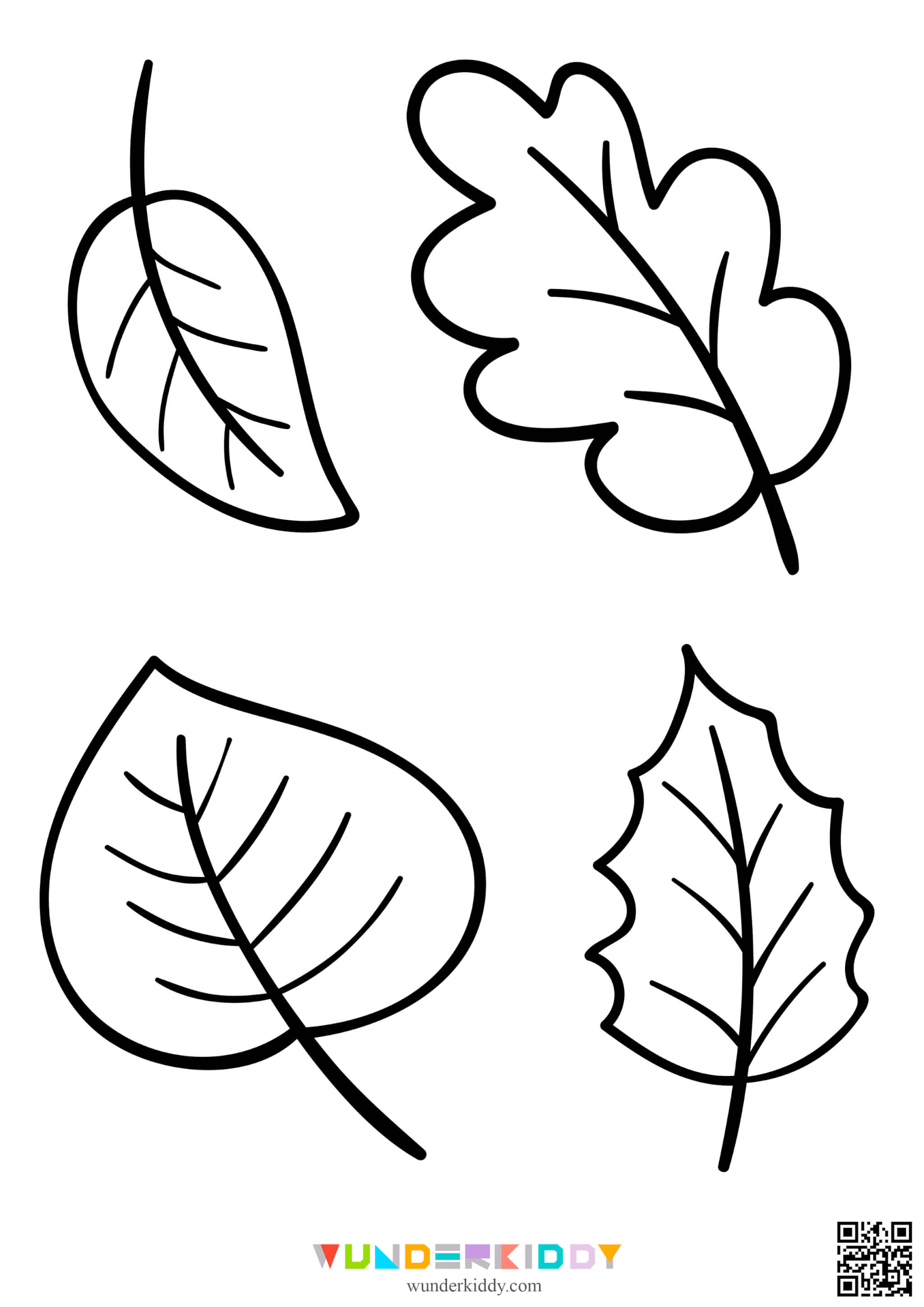 Leaf Template Printable