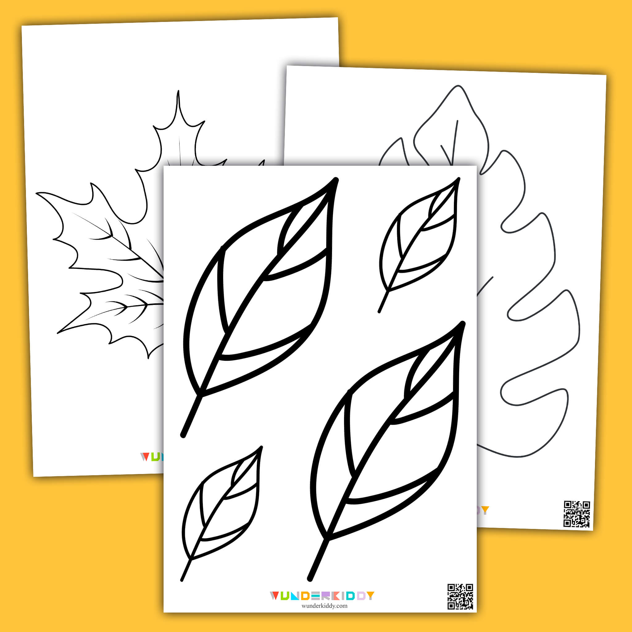 Fall Leaves Template