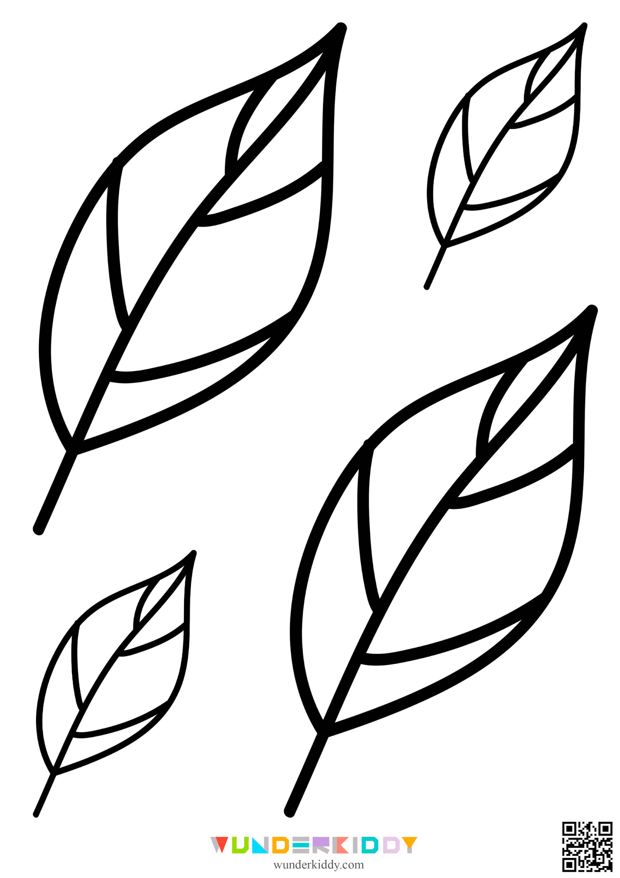 Fall Leaves Template - Image 6