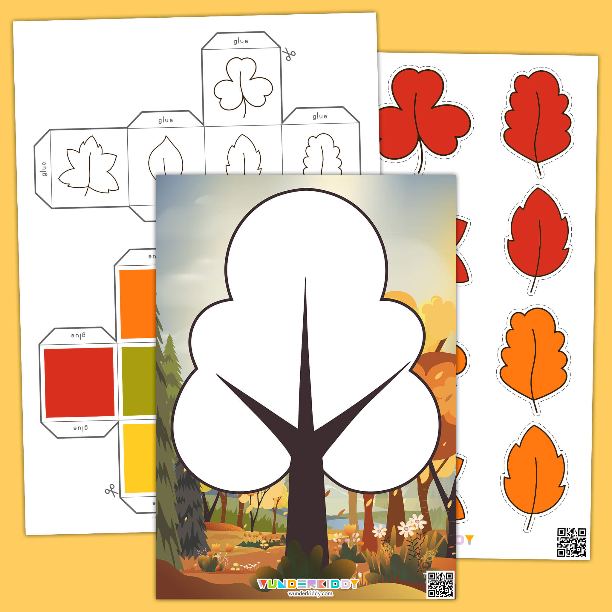 Fall Tree Dice Game