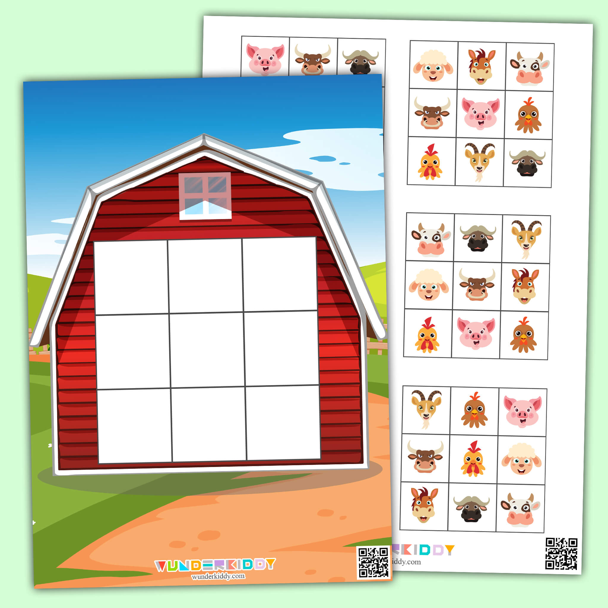 Farm Animals Pattern Activity