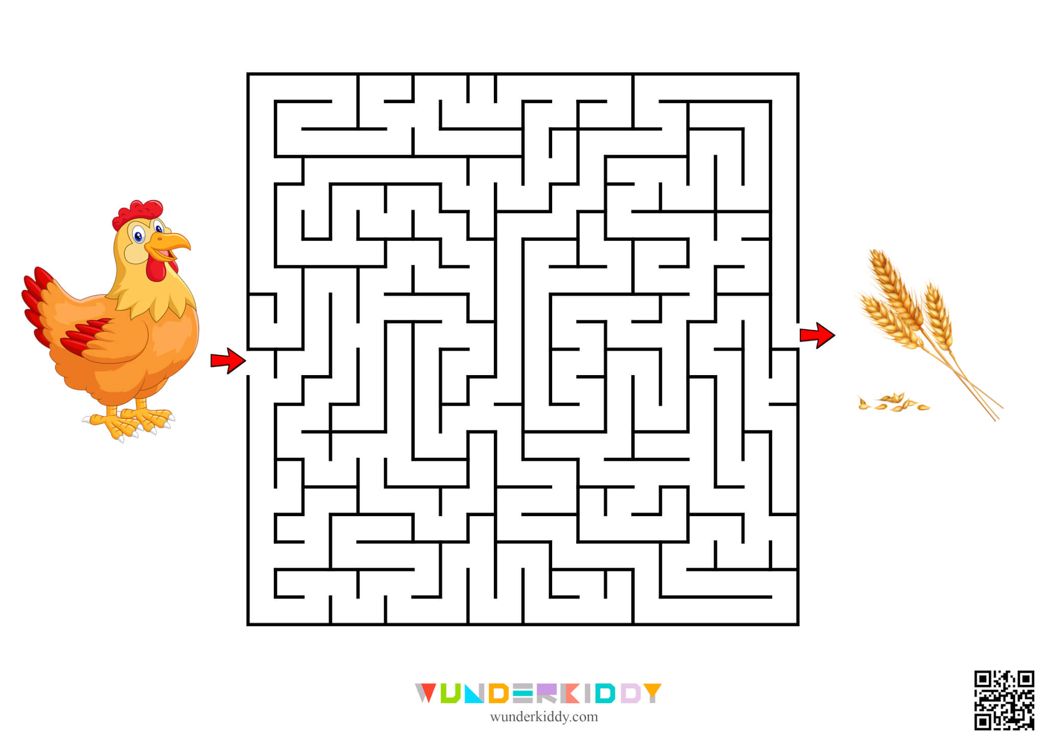 Maze Game for Kids Favorite Food - Image 6