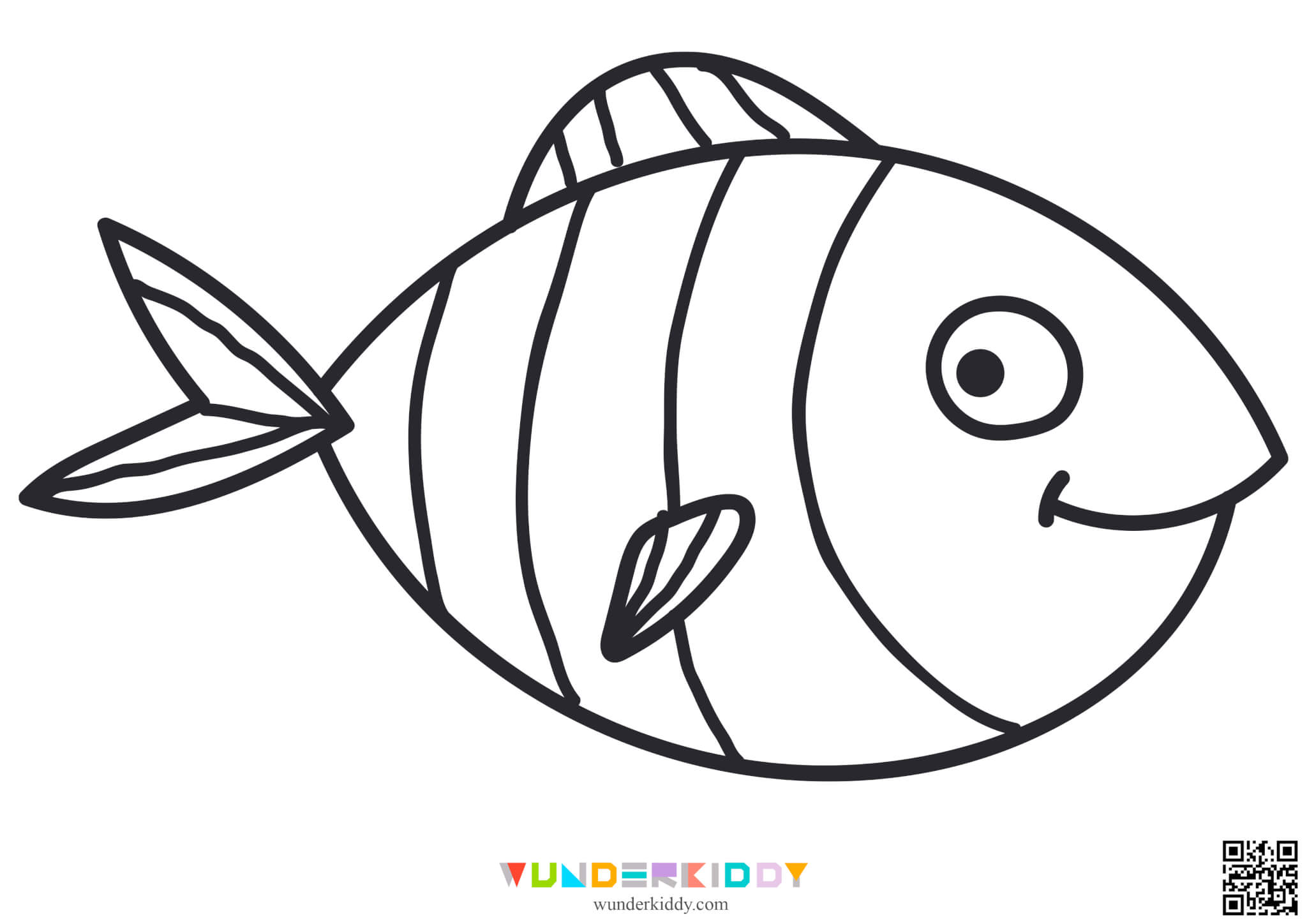 Fish Printable Coloring Pages - Image 14