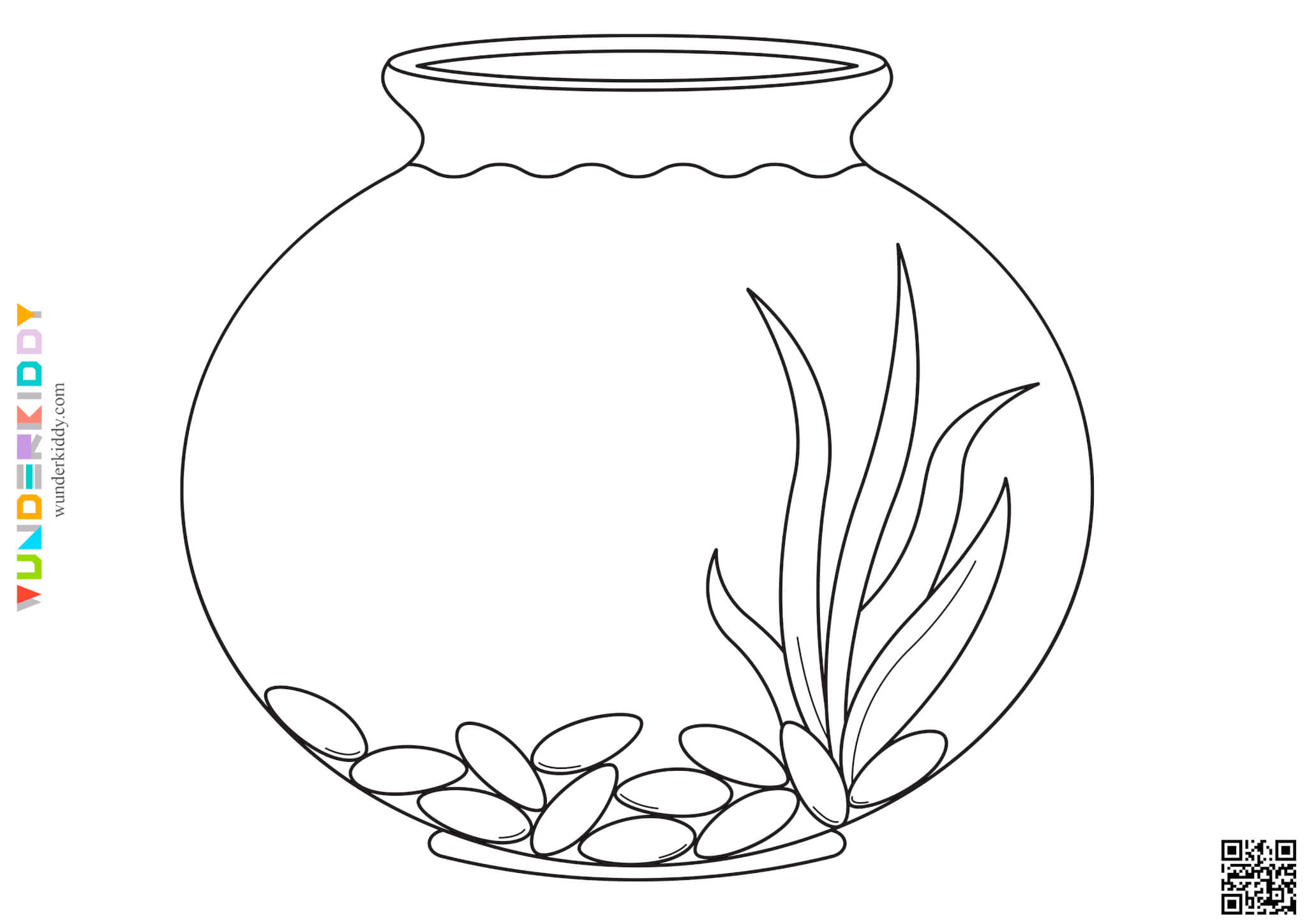 Printable Fish Bowl Template - Image 4