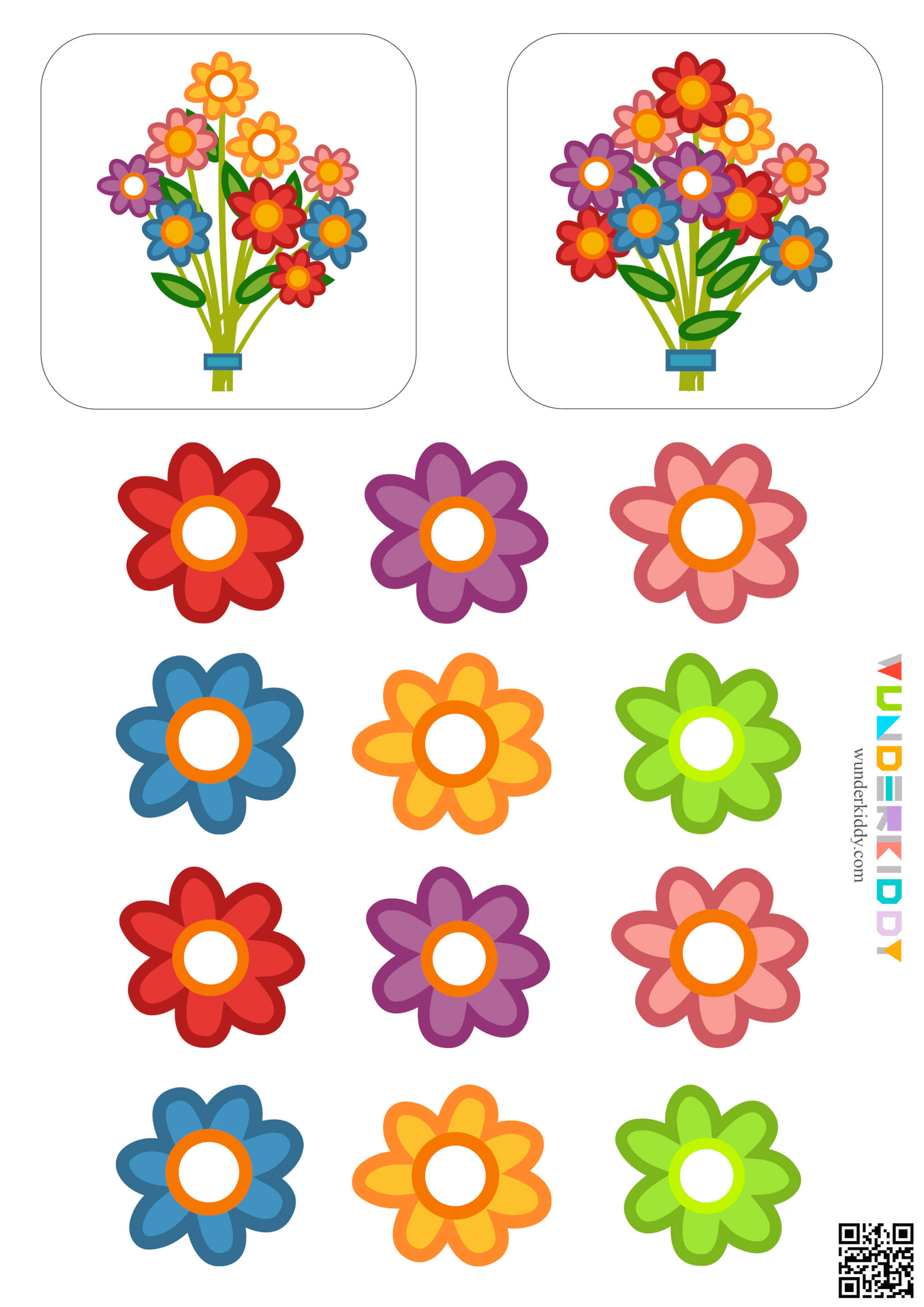 Flower Counting 1-10 Activity - Image 5