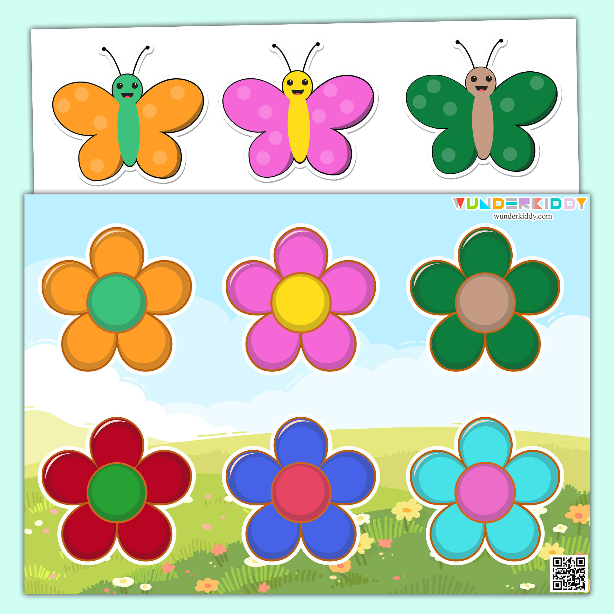 Flower and Butterfly Activity