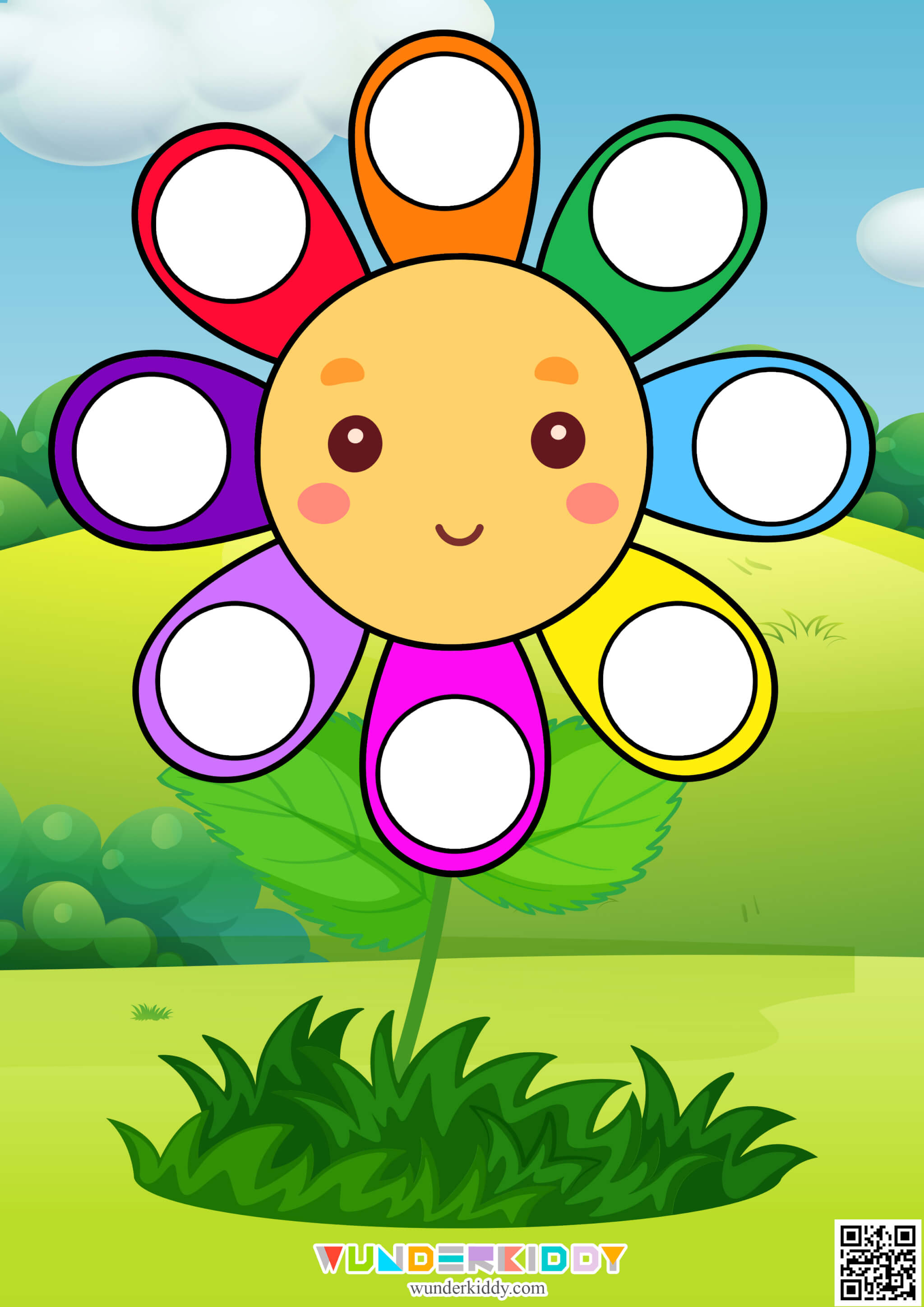 Flower and Ladybug Colour Match Activity - Image 2