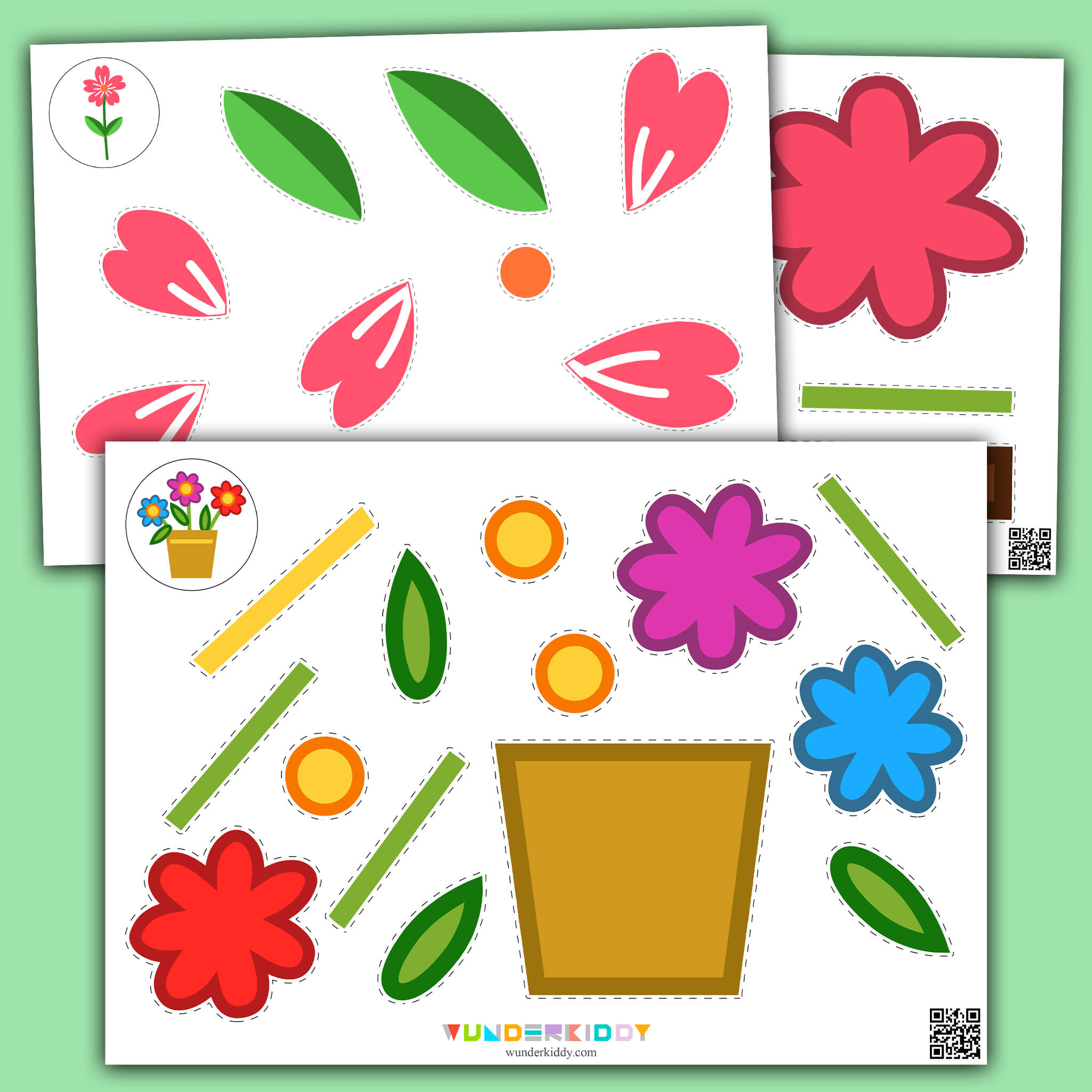 Free Flower Craft Templates