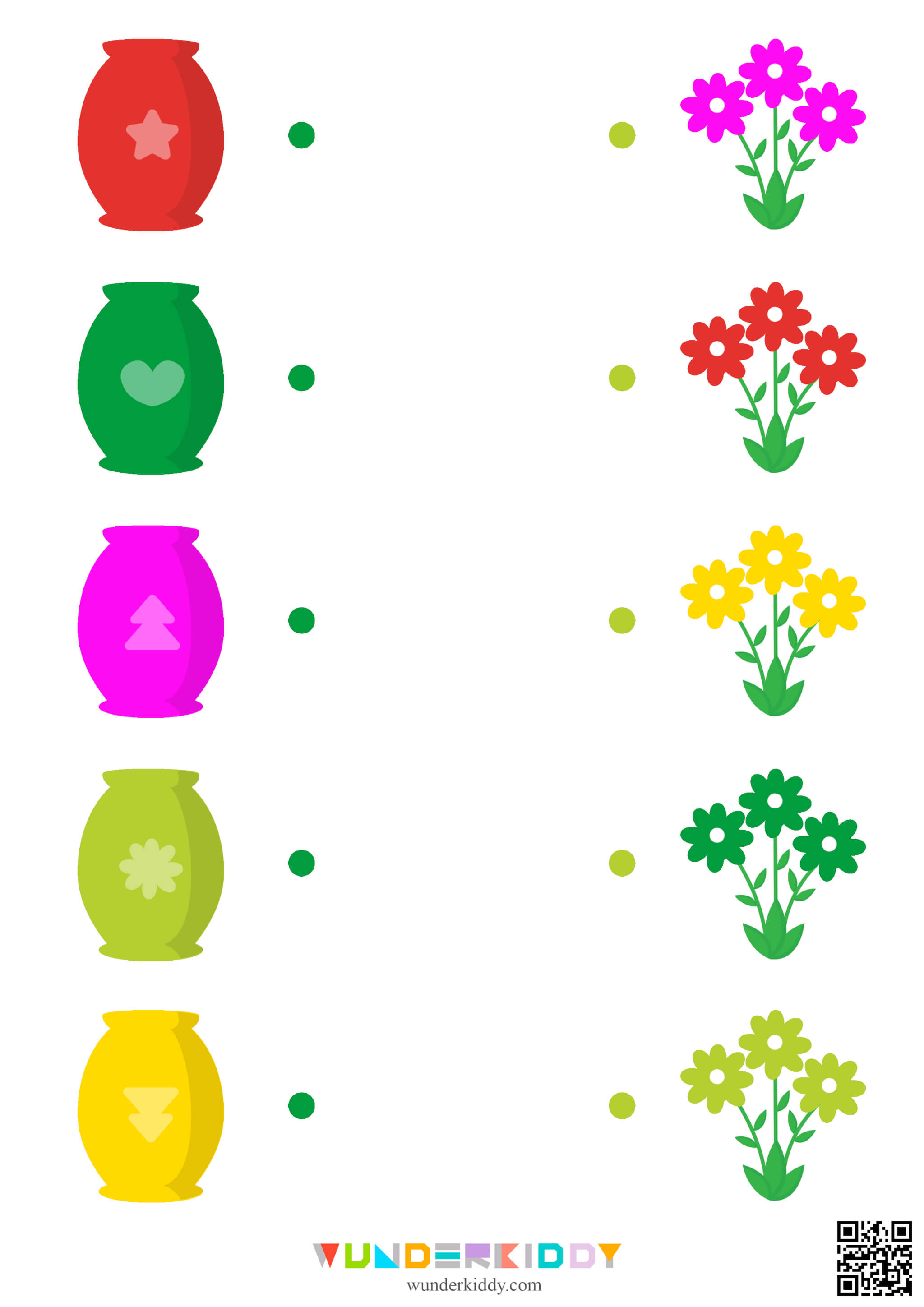 Flower Pot Worksheets - Image 2