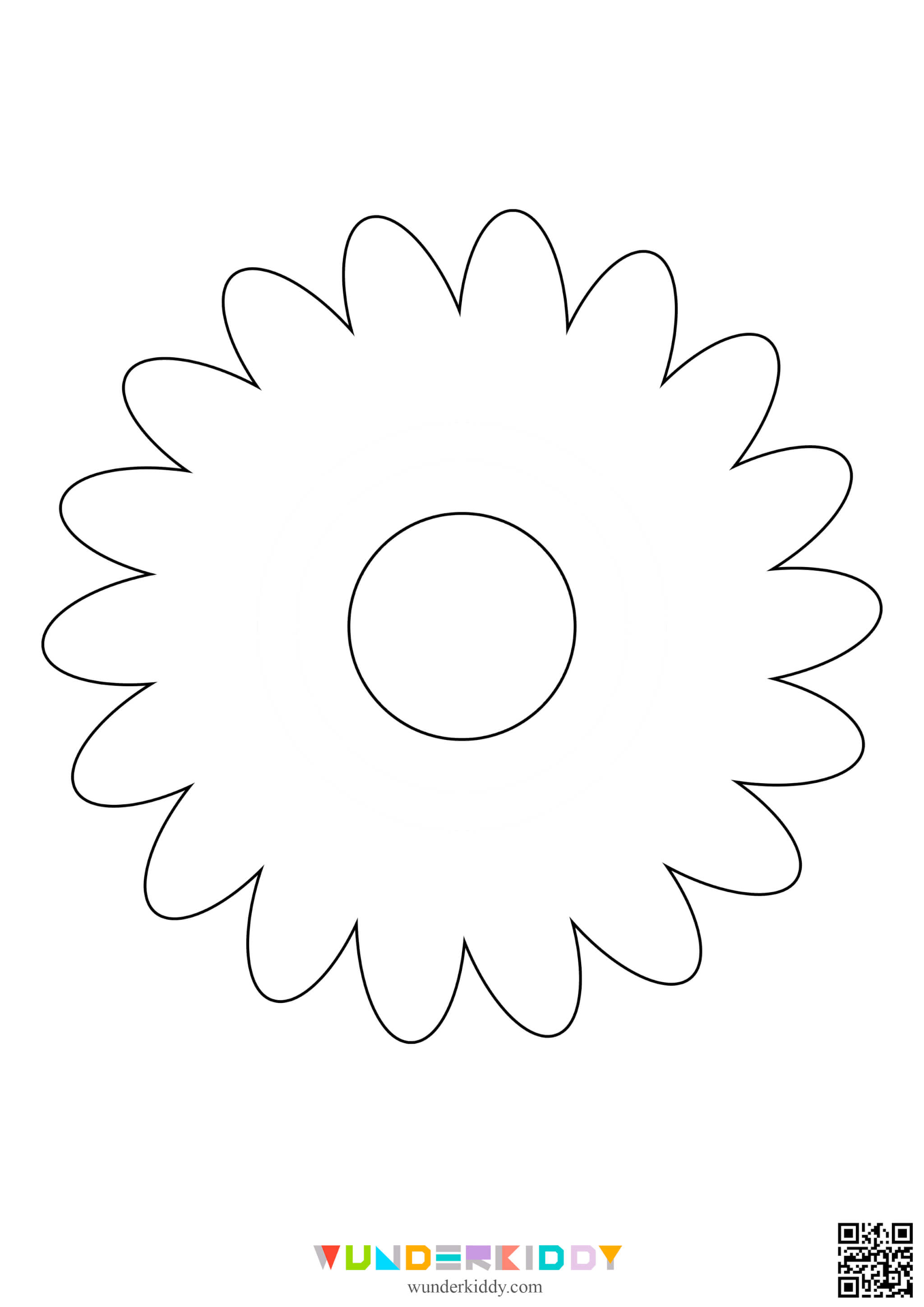 Free Printable Flower Template - Image 8