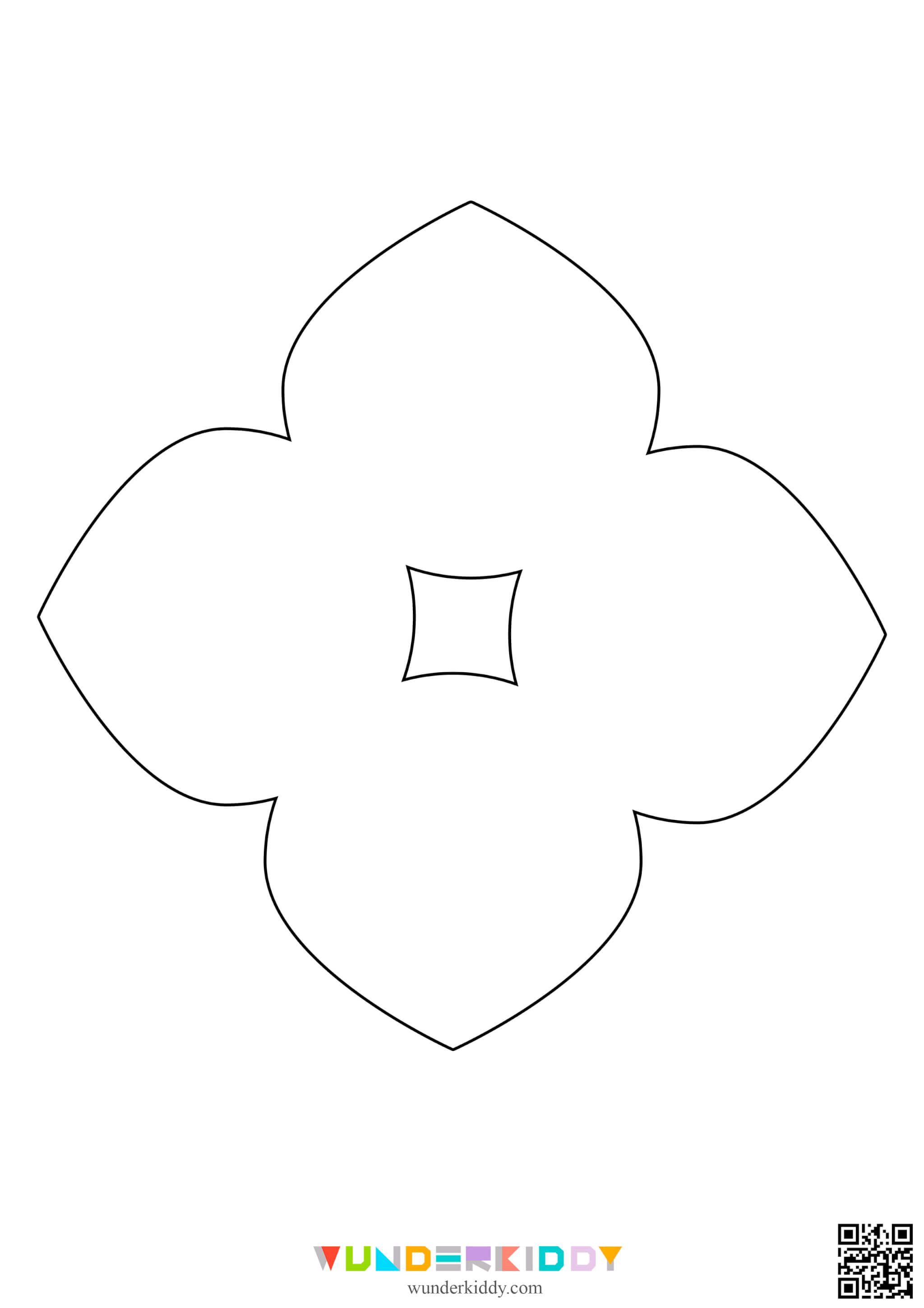 Free Printable Flower Template - Image 12