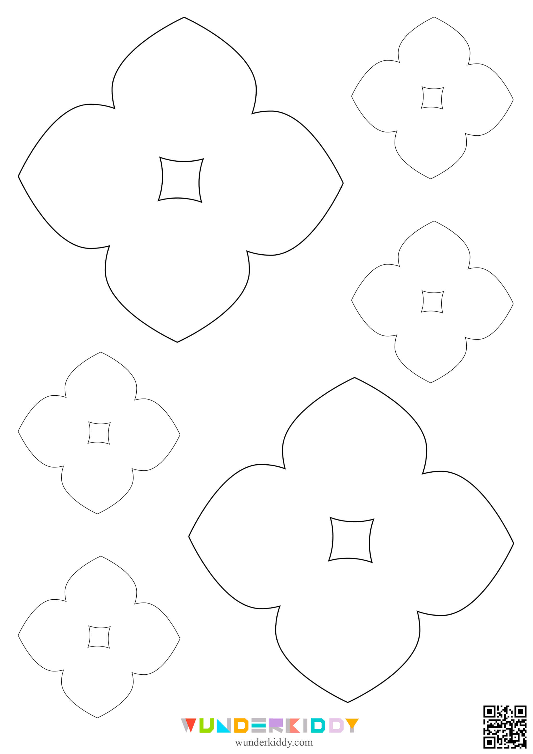 Free Printable Flower Template - Image 13