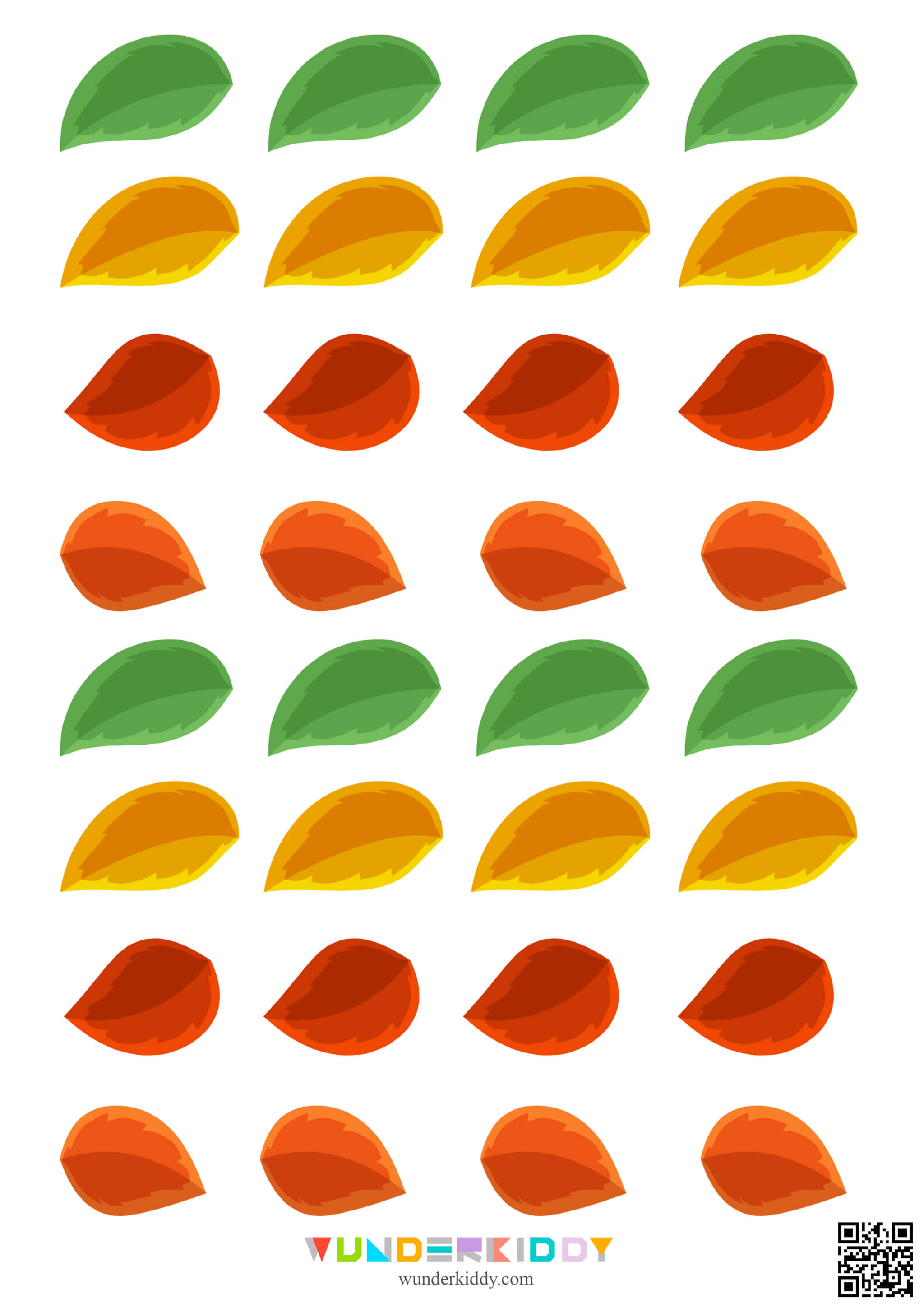 Four Seasons Tree Matching Activity - Image 6