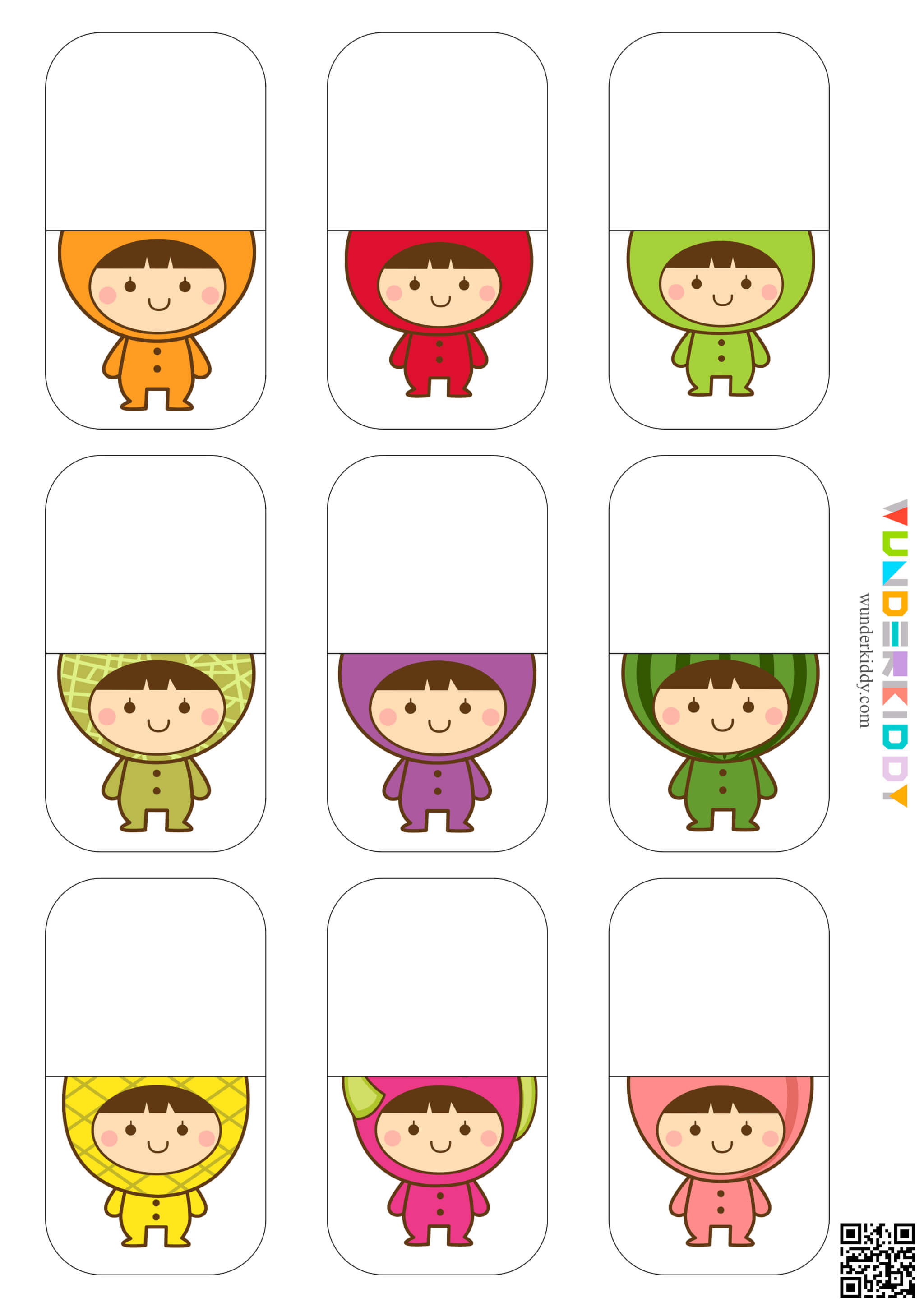 Fruit Hats Matching Game - Image 2