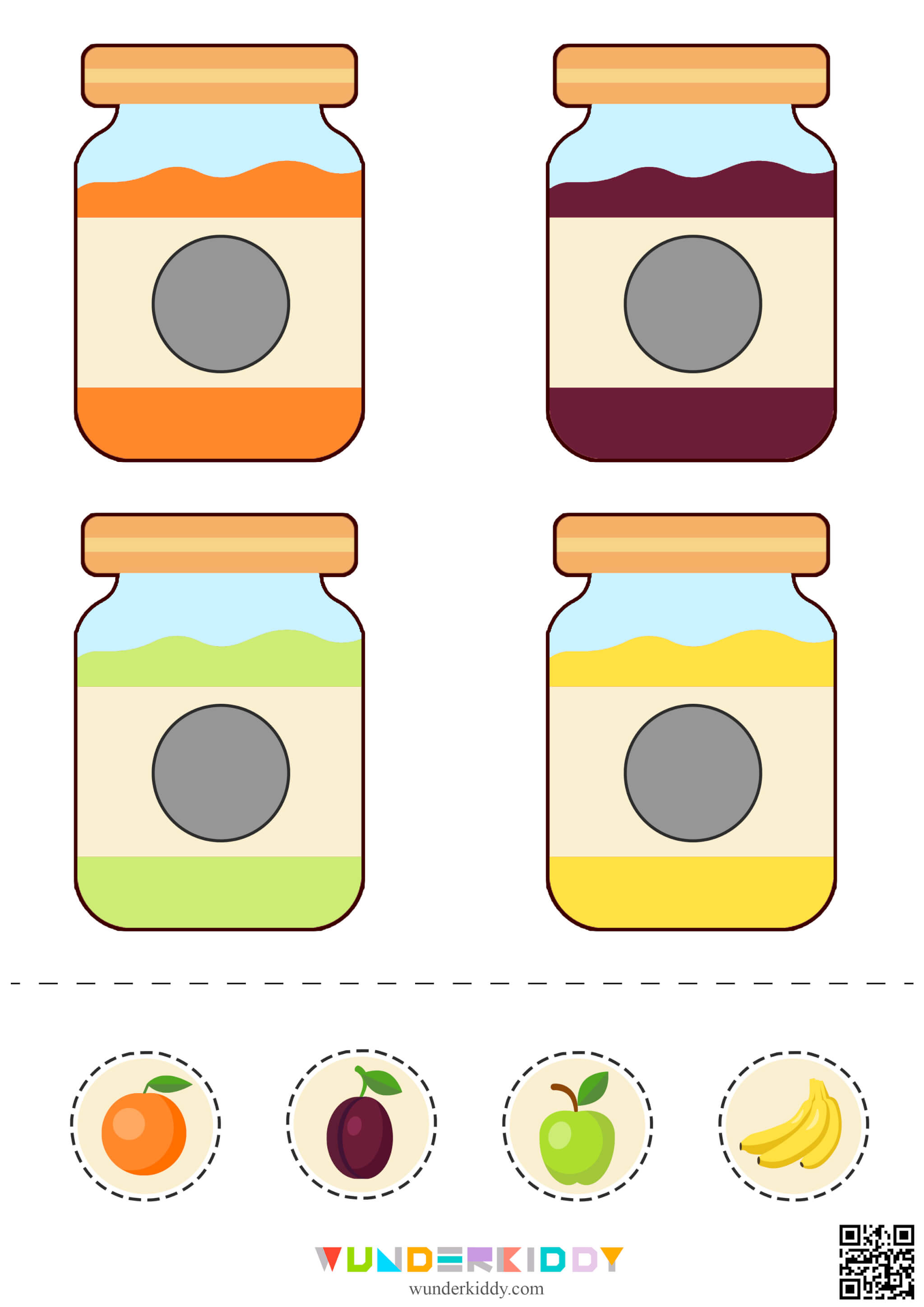 Дидактична гра «Солодкий джем» - Зображення 2