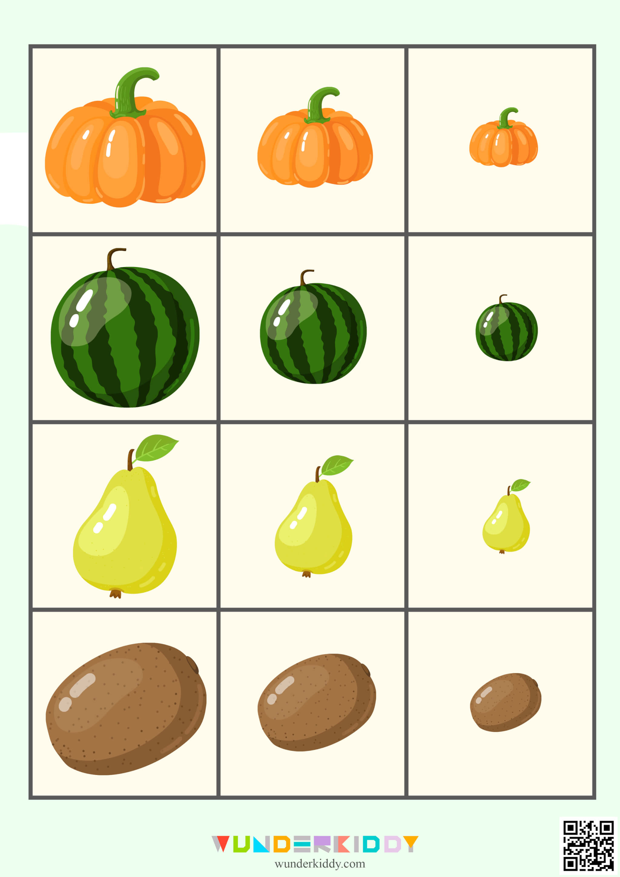 Worksheet «Fruits and Vegetables» - Image 2