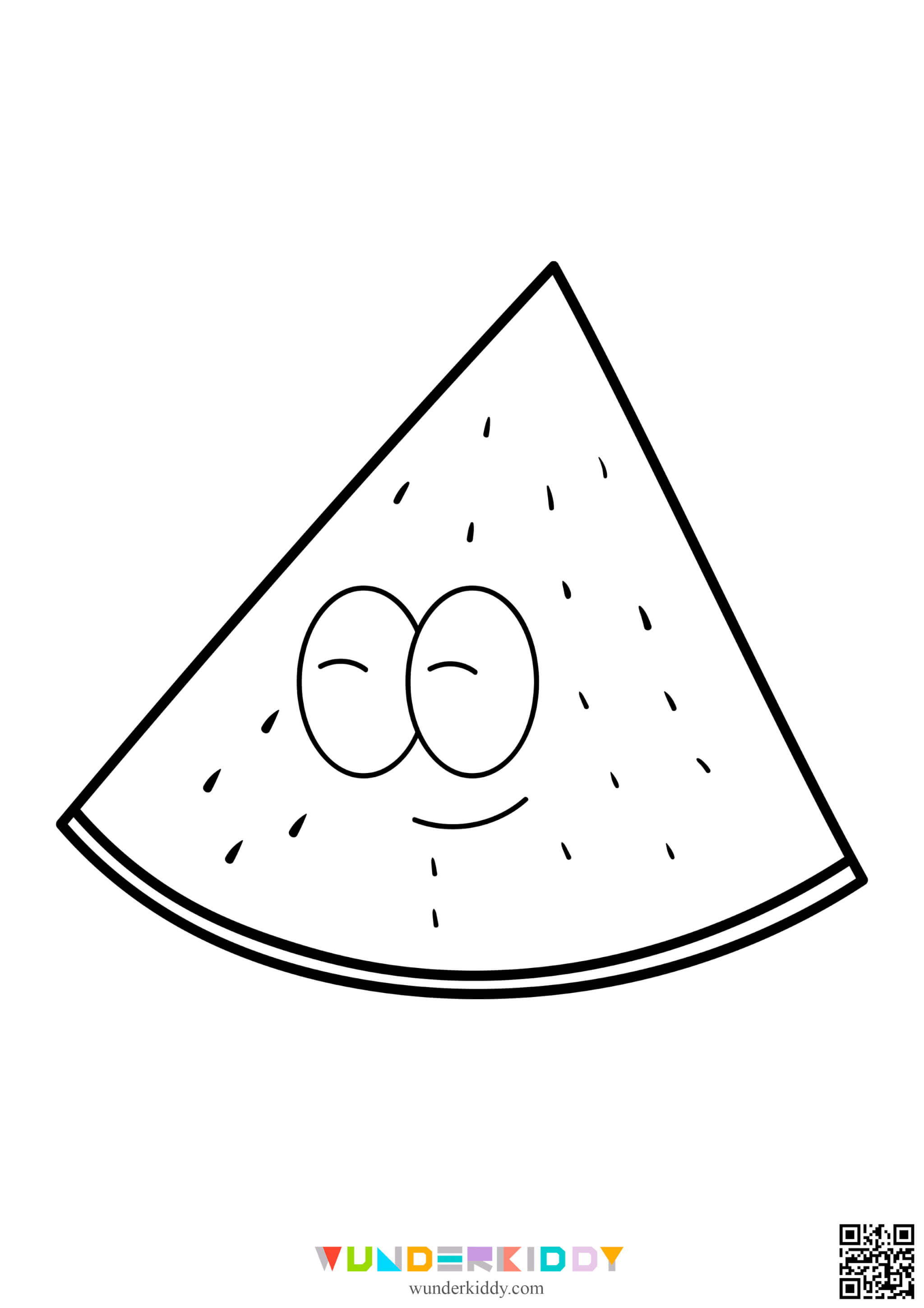 Funny Fruits Coloring Page - Image 7