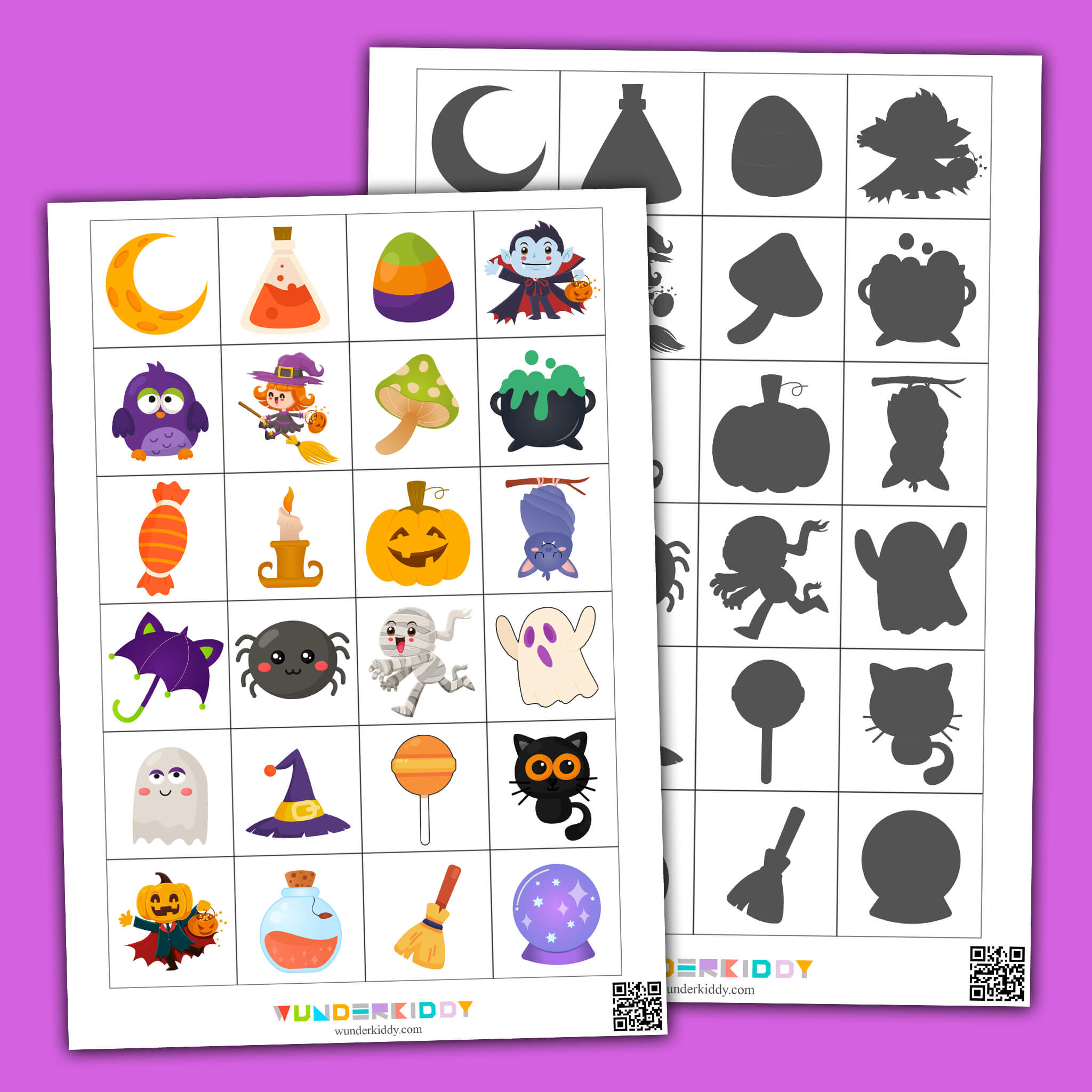 Halloween Worksheets for Kindergarten