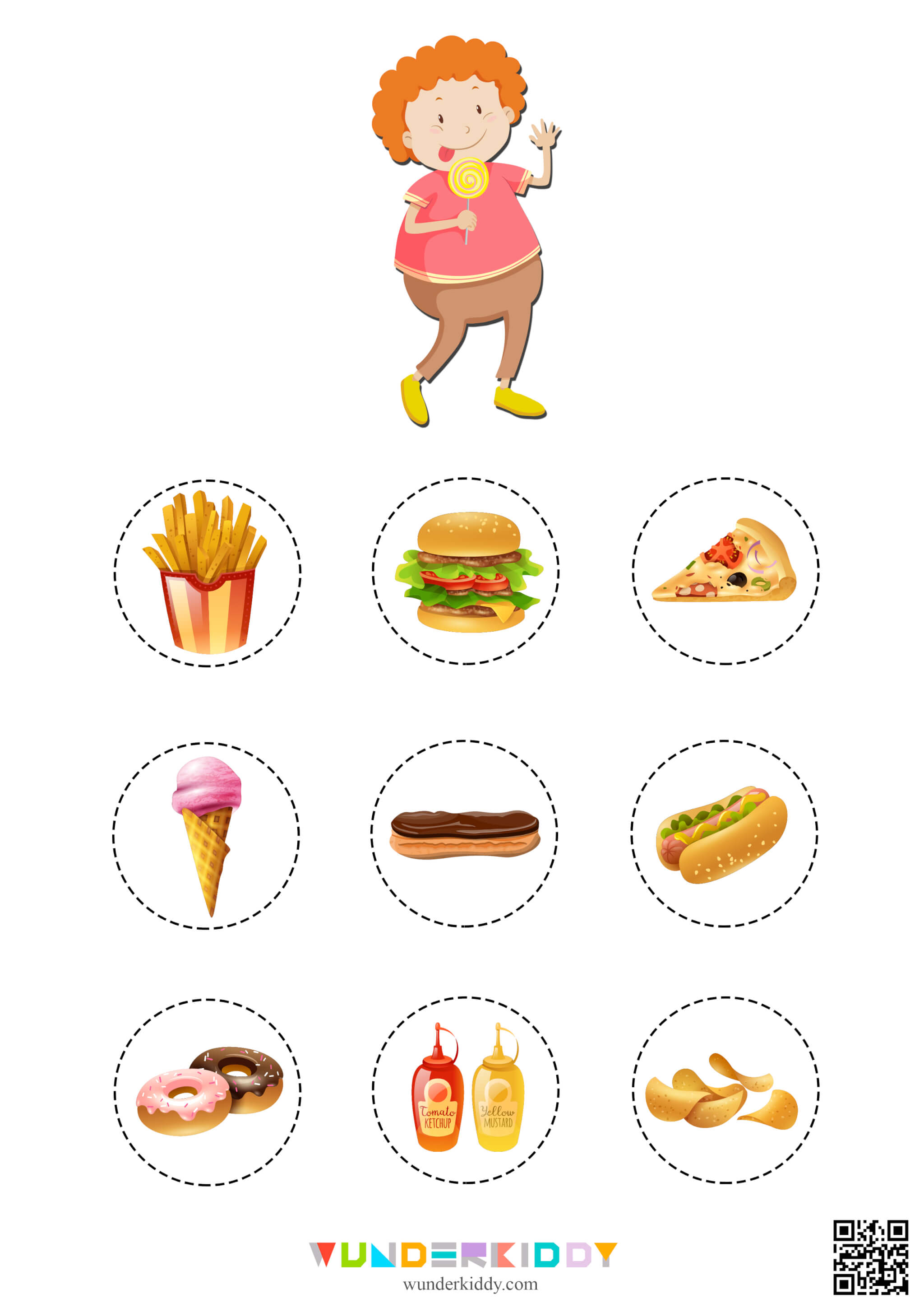 Board Game for Nutrition Sorting - Image 2