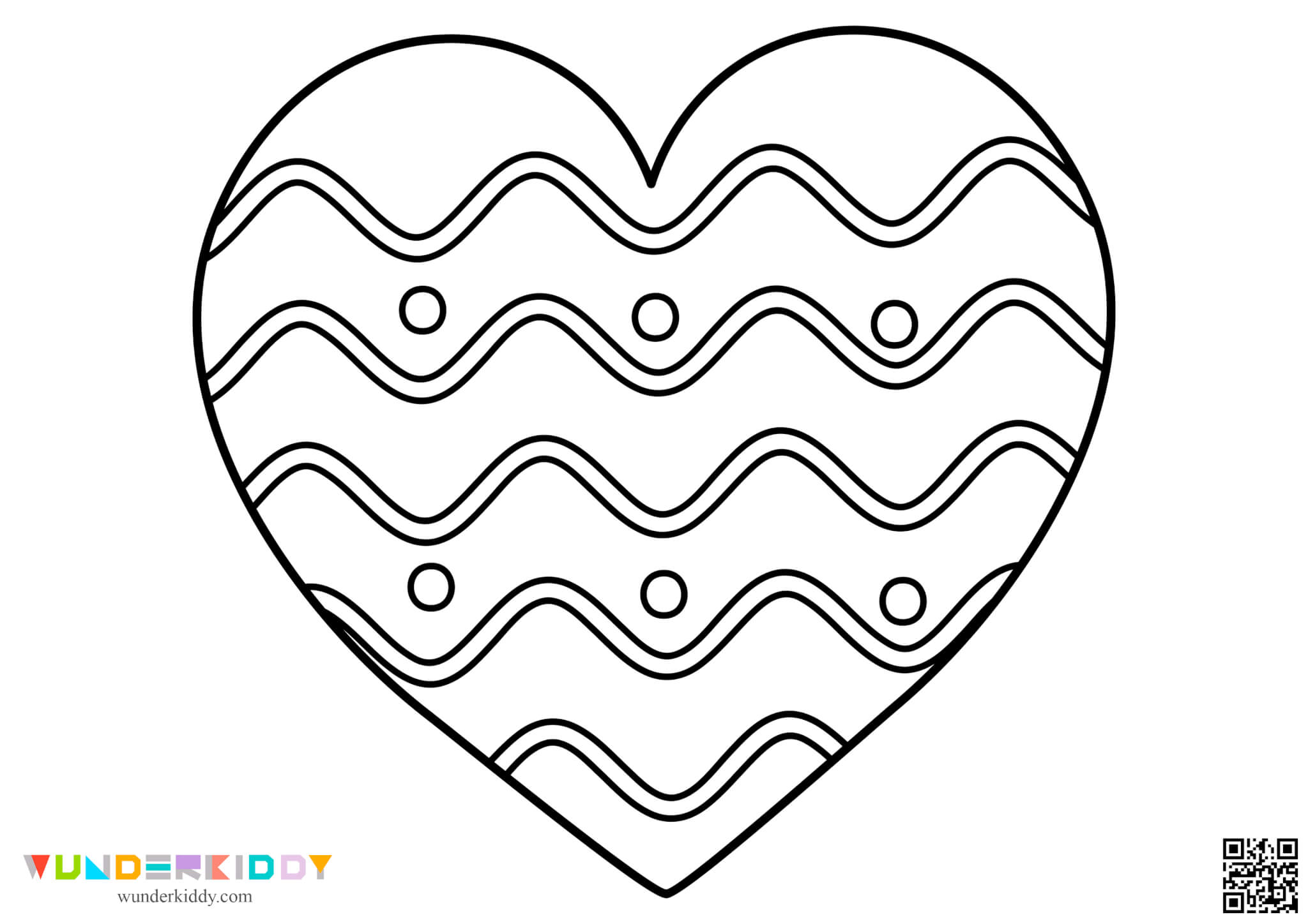 Heart Coloring Pages - Image 2