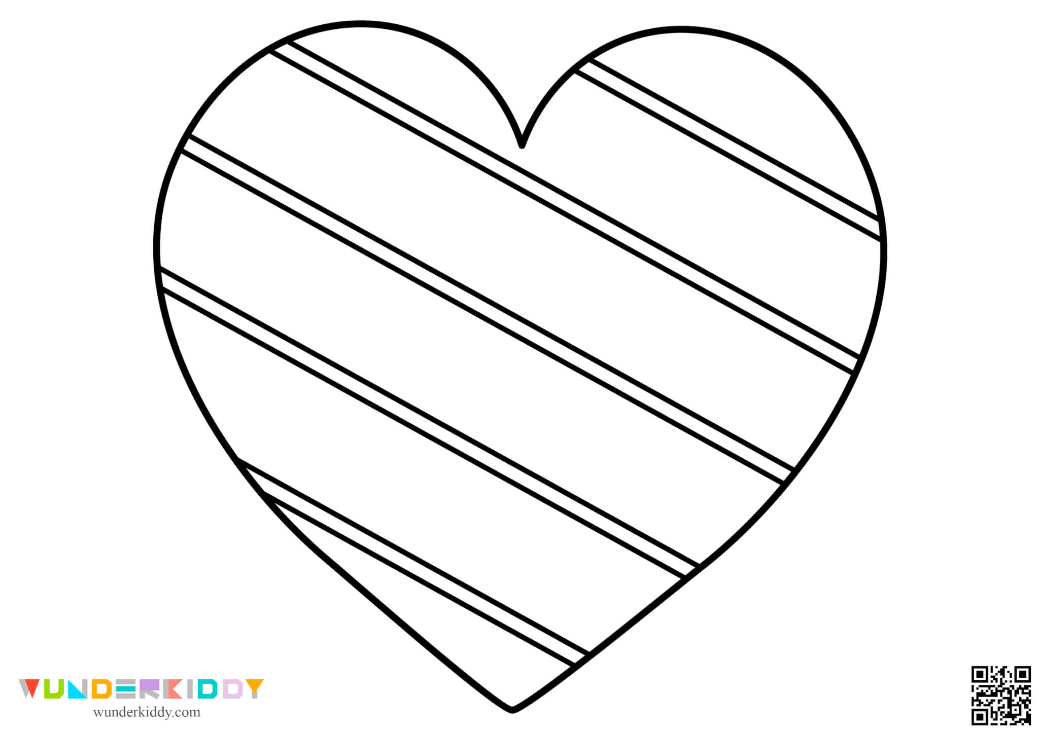 Heart Coloring Pages - Image 3