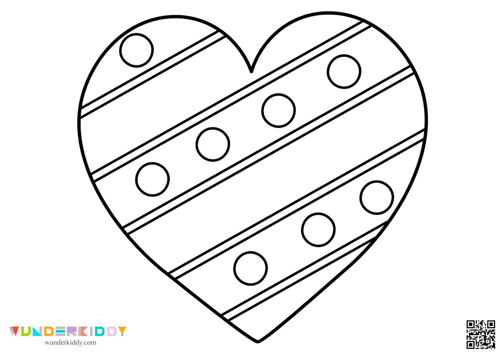 Heart Coloring Pages - Image 5