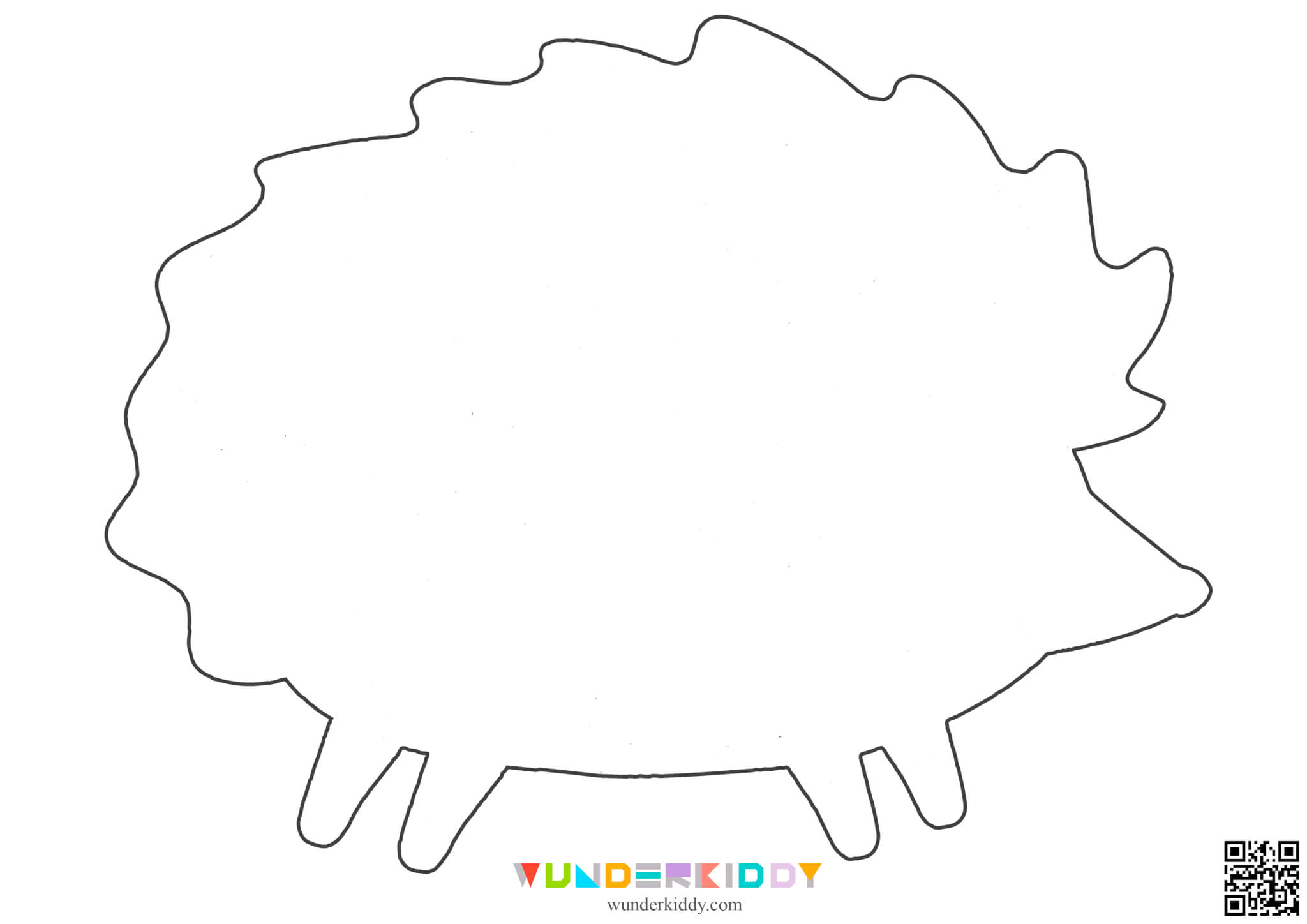 Hedgehog Template - Image 4